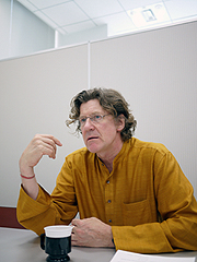 Michael Kenna as he was being interviewed in 2012.