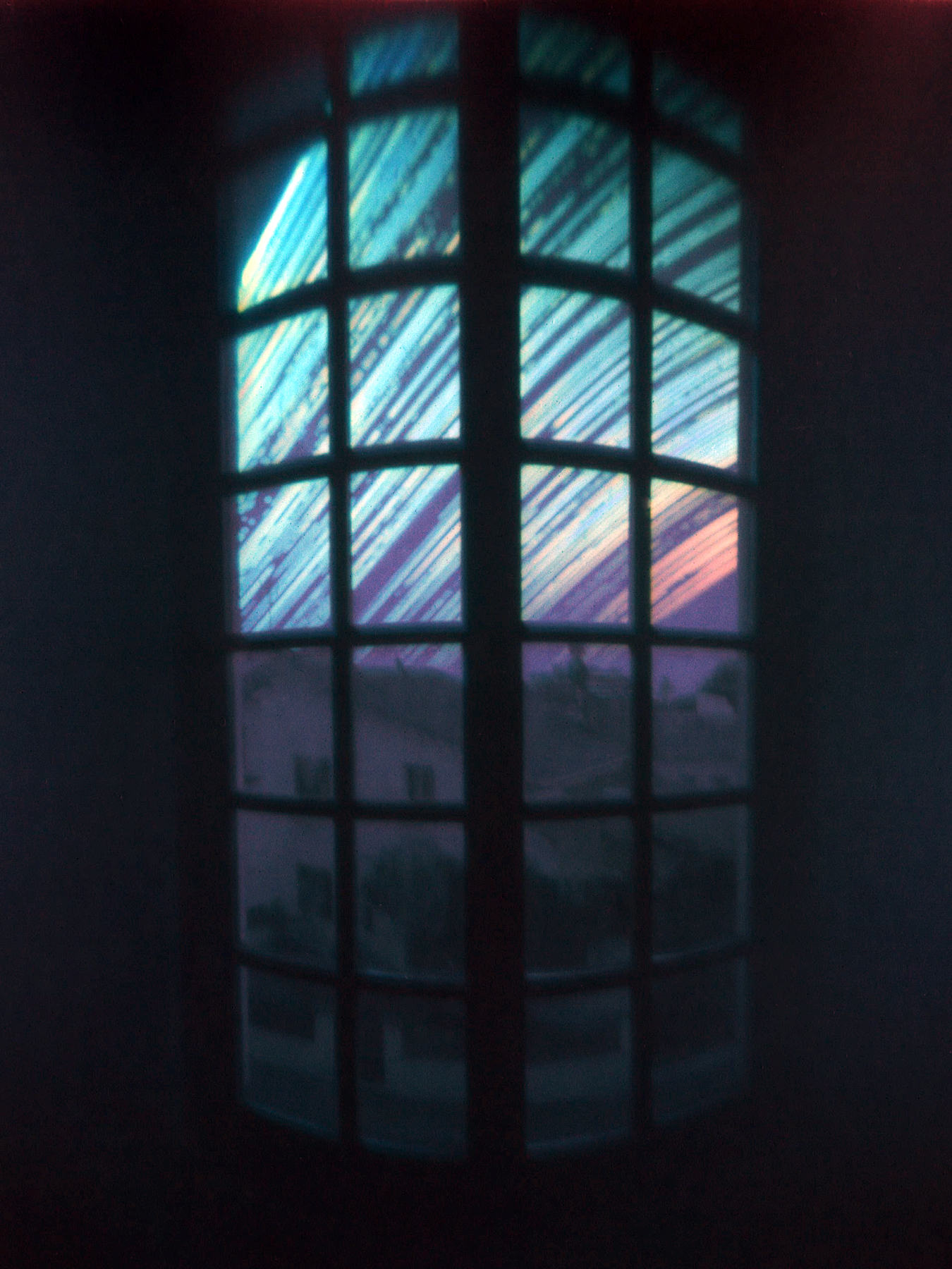 window of enlightment | solargraphy drinkcan camera pinhole | Jesús Joglar