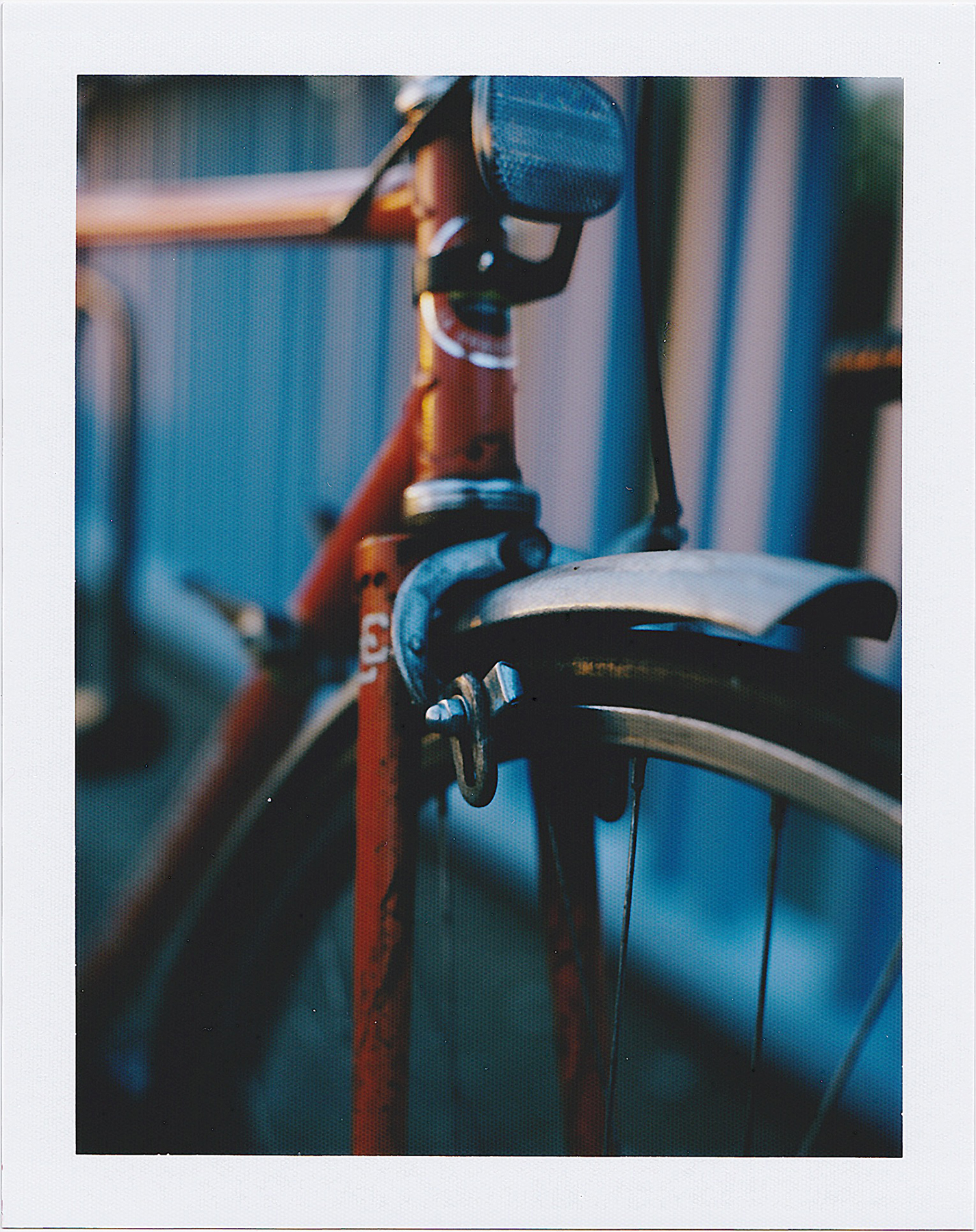 Baldoph Pourprix | Going Home From Work | Homemade Instant Camera - Mamiya Sekor 105mm