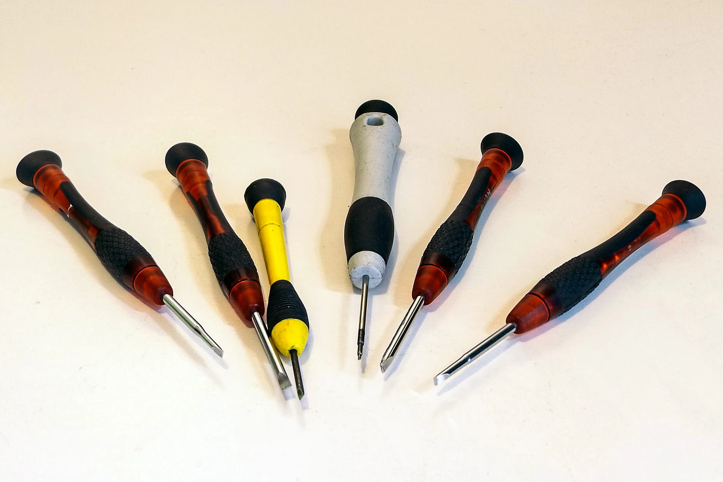 These drivers were acquired from various suppliers and are OK to get you started. You may find yourself upgrading to premium quality such as Wiha if you really take to repair activities longer term.