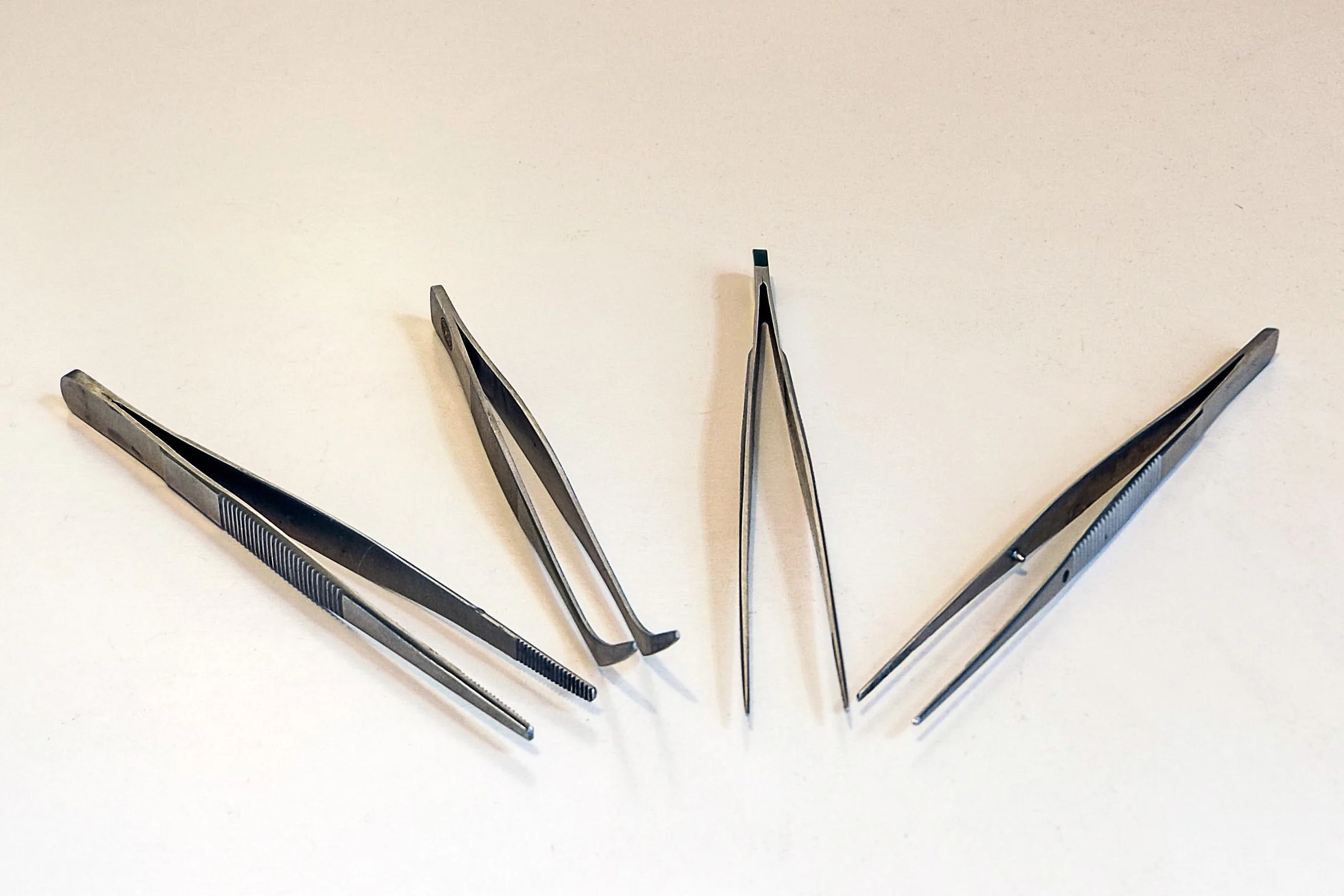 Not all repair tools are best sourced via eBay or specialists. These medical stainless steel tweezers are, believe it or not, disposable items and are discarded after use. They’re also perfect for holding all manner of small parts like screws and springs, and ideal for finessing these in and out of nooks and crannies your fingers just can’t reach. To me they’re as indispensable as a good set of screwdrivers. Ask your family doctor or public hospital staff politely, and you might be in luck.