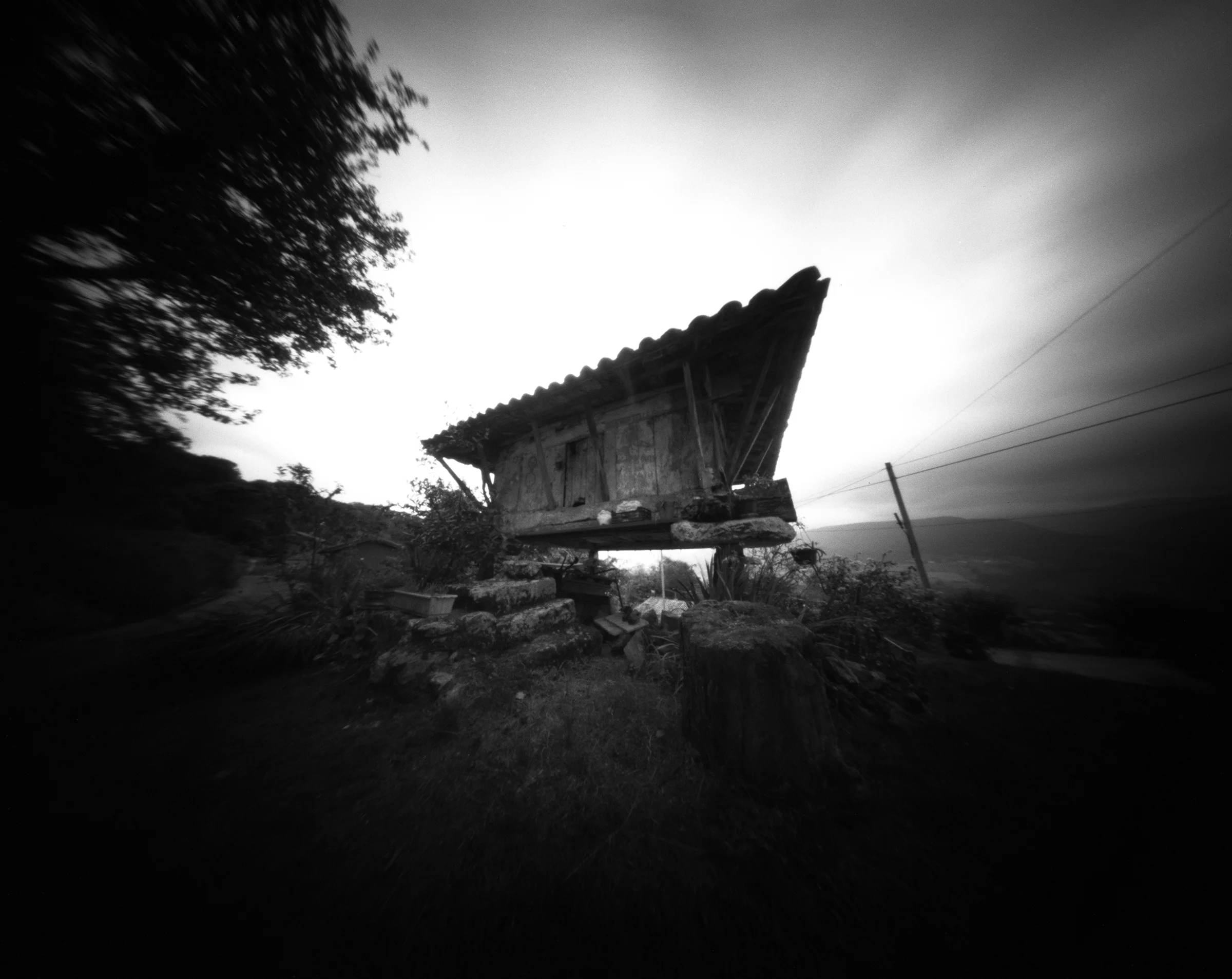 Horru - Argandenes, Asturias, Spain - Fomapan 200 ASA in a Zero Image 45 pinhole camera