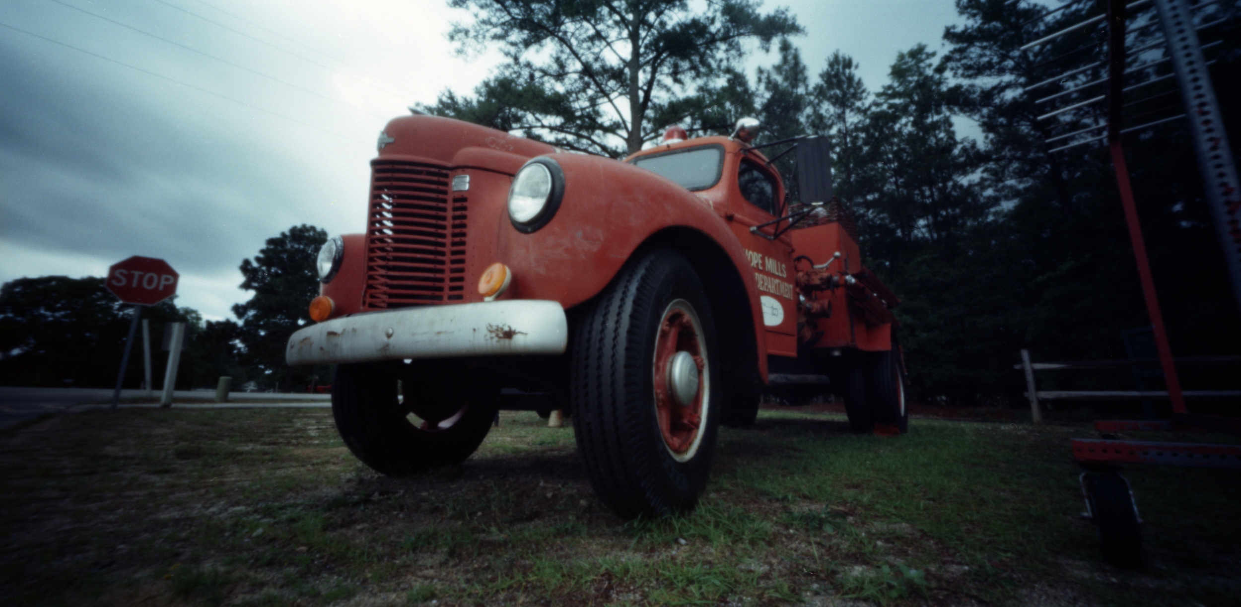 Old Fire Truck | Holga 120 WPC | Lomo 100 | Bobby Kulik