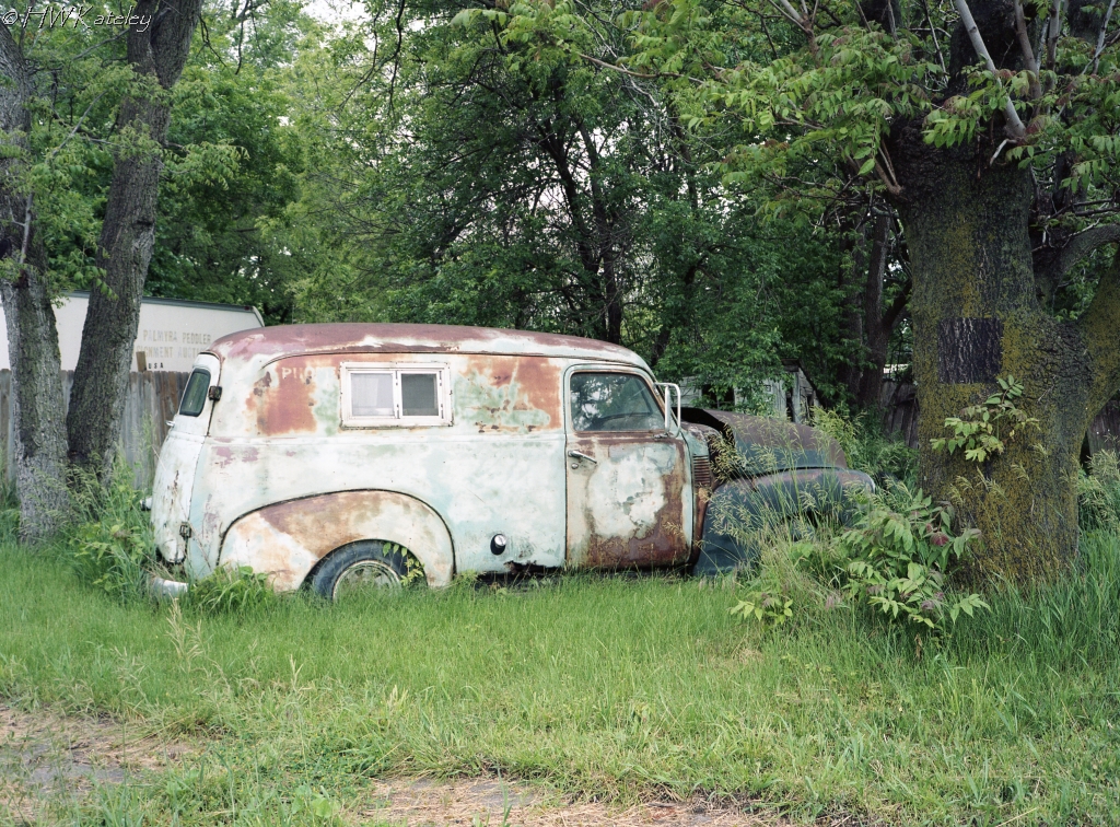 Old Delivery Truck – Portra 160