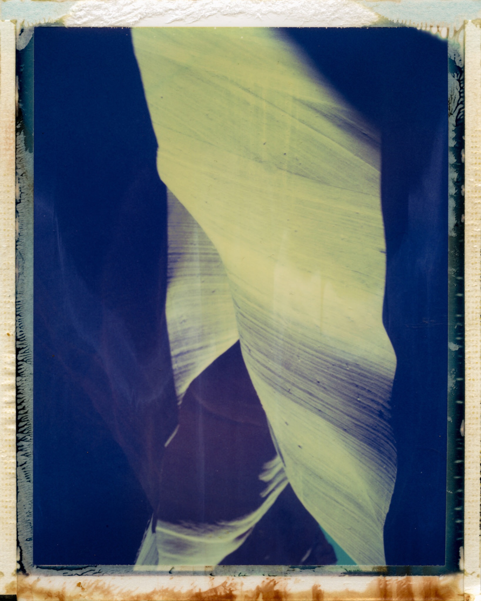 Antelope Canyon | Polaroid Land Camera 180 | Polaroid IDUV FIlm | Peter McCabe
