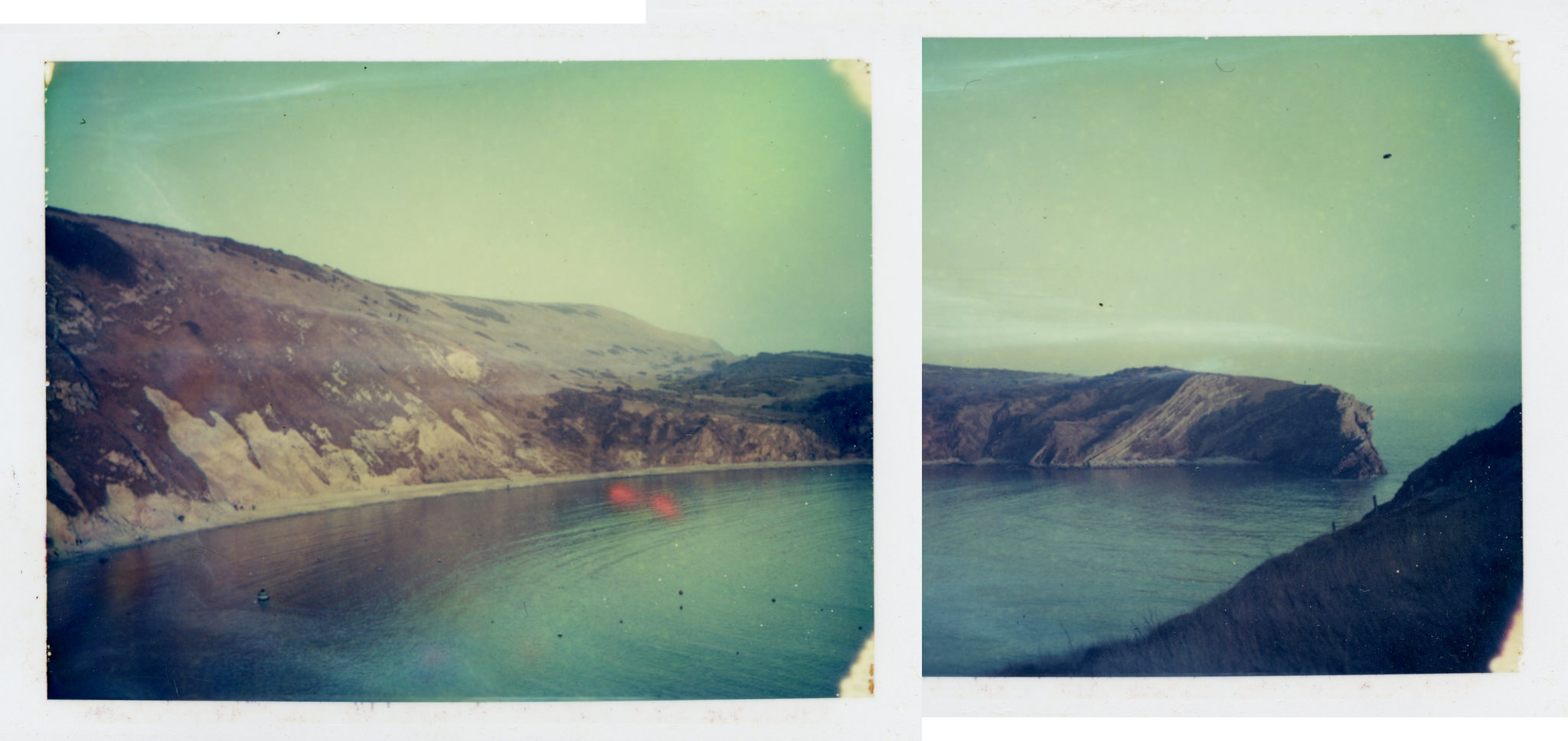 Lulworth Cove | Speed Graphic | Polaroid Type 108 FIlm | Matt Smith