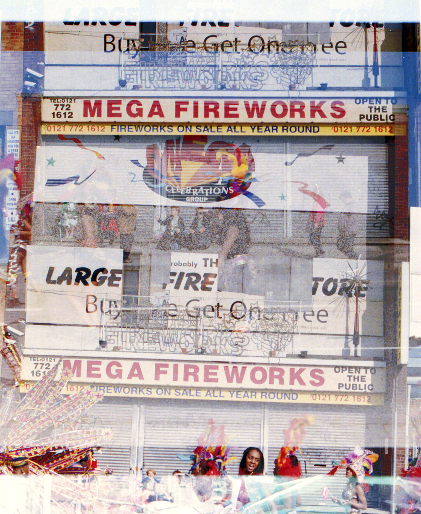 Mega Fireworks | Pentax LX | 50mm | Richard PJ Lambert