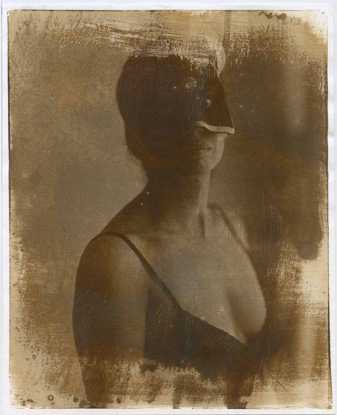 masquerade | albumen print from xray negative | ralph whitehead