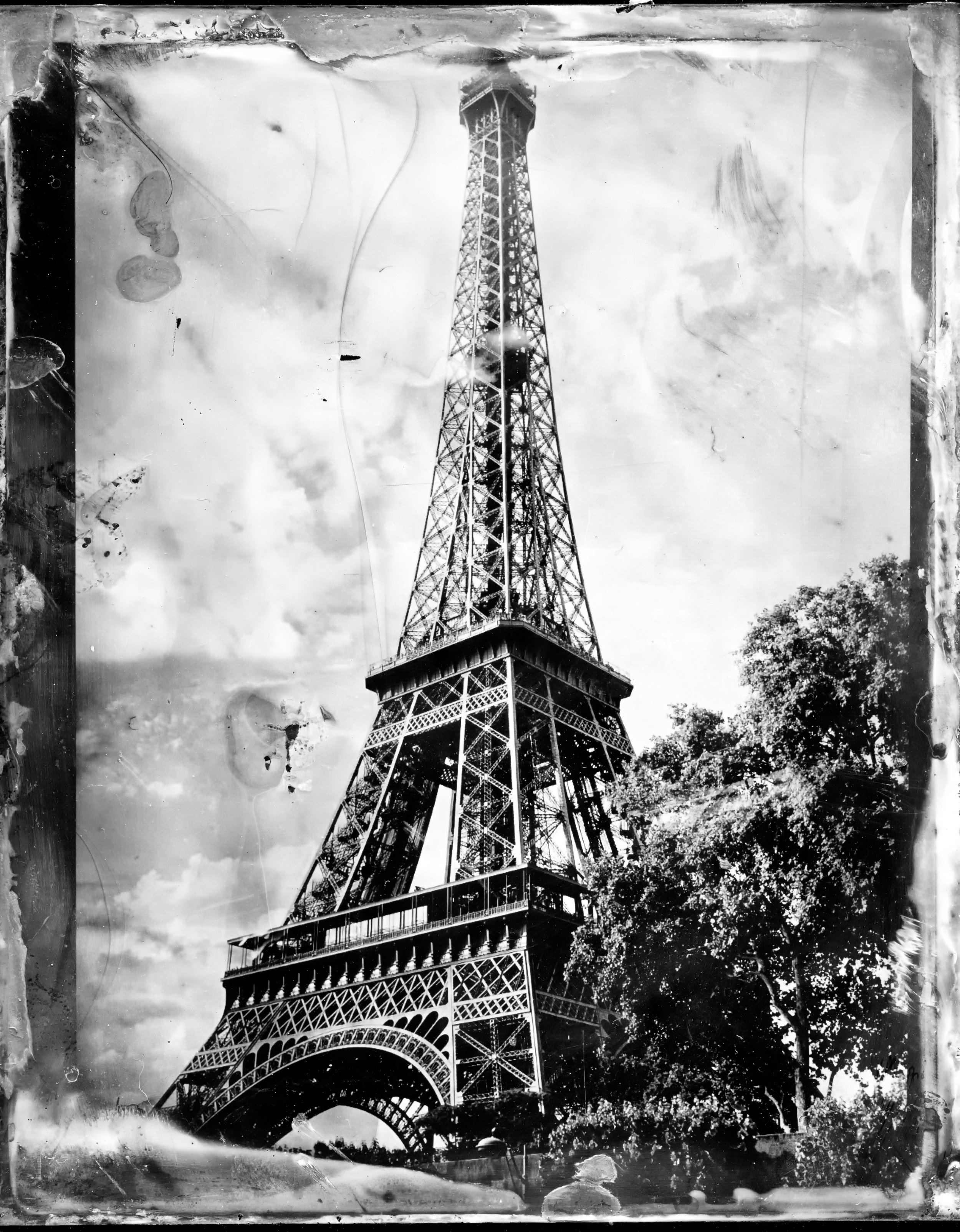 Tower | Tintype | Wetplate | Crown Graphic 4x5 | Kelly-Shane Fuller