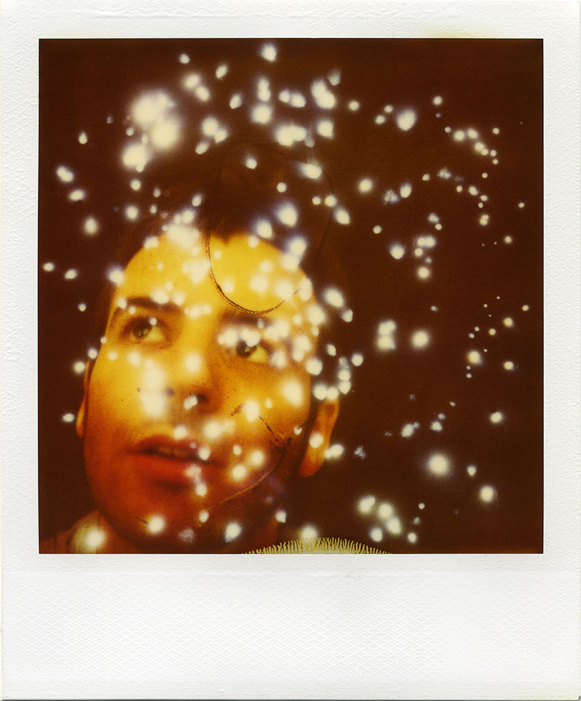 Stars on the face | Polaroid SX70 Autofocus SE | Urizen Freaza