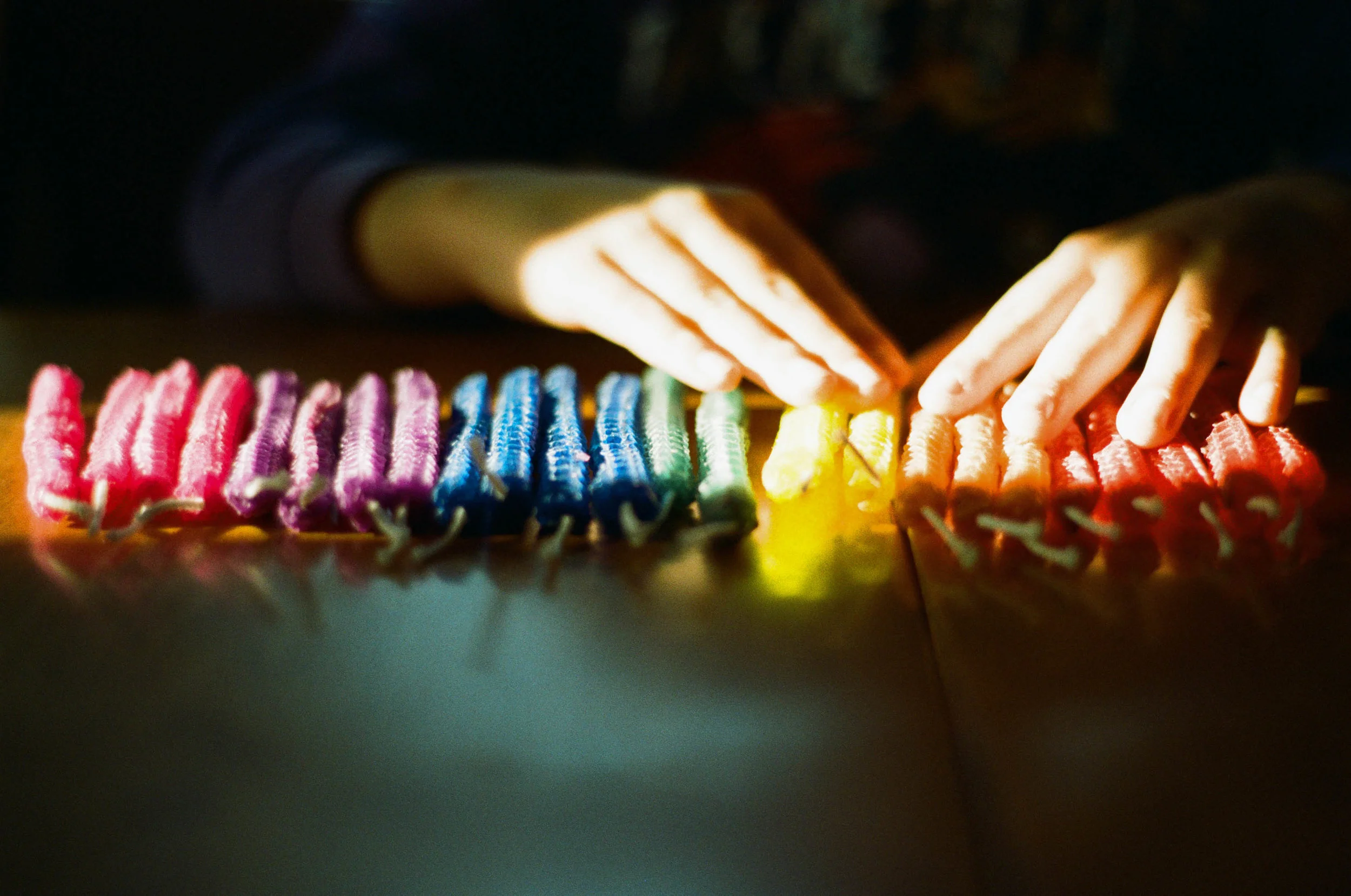Candle Rainbow | F100 | Lomo 100 | Deborah Candeub 