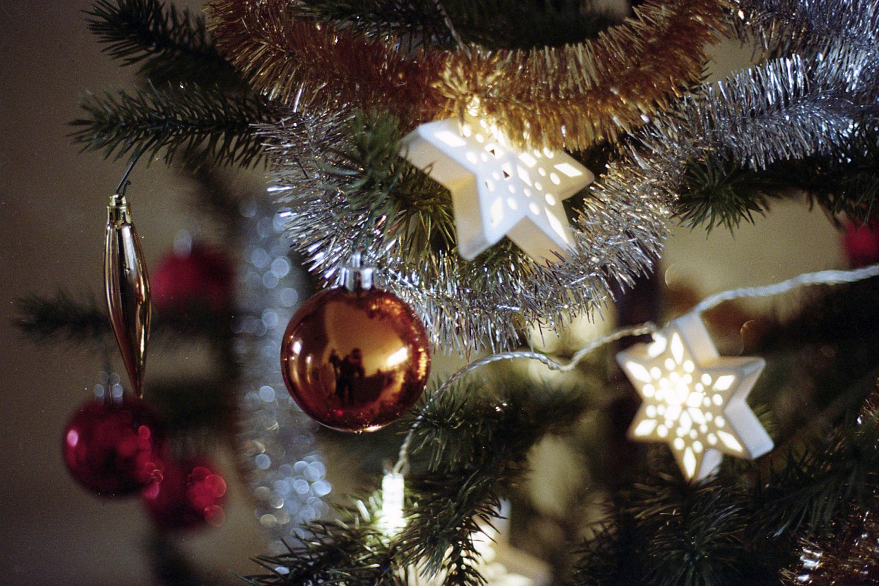 Christmas | Canon AE 1 Program | Kodak Color Plus 200 | La Fille Renne