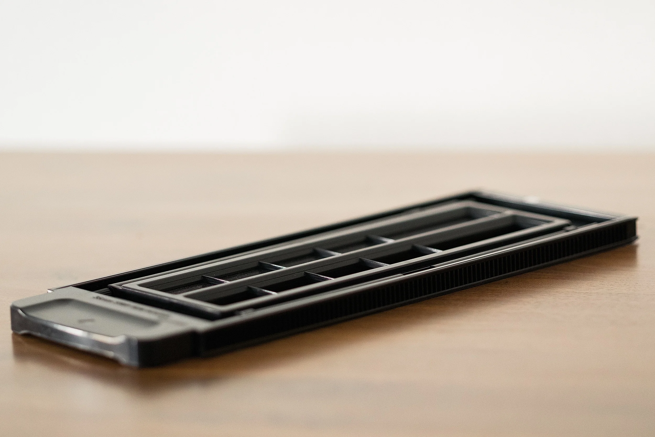 35mm scanning tray for the Plustek OpticFilm 120 | © Cameron Kline