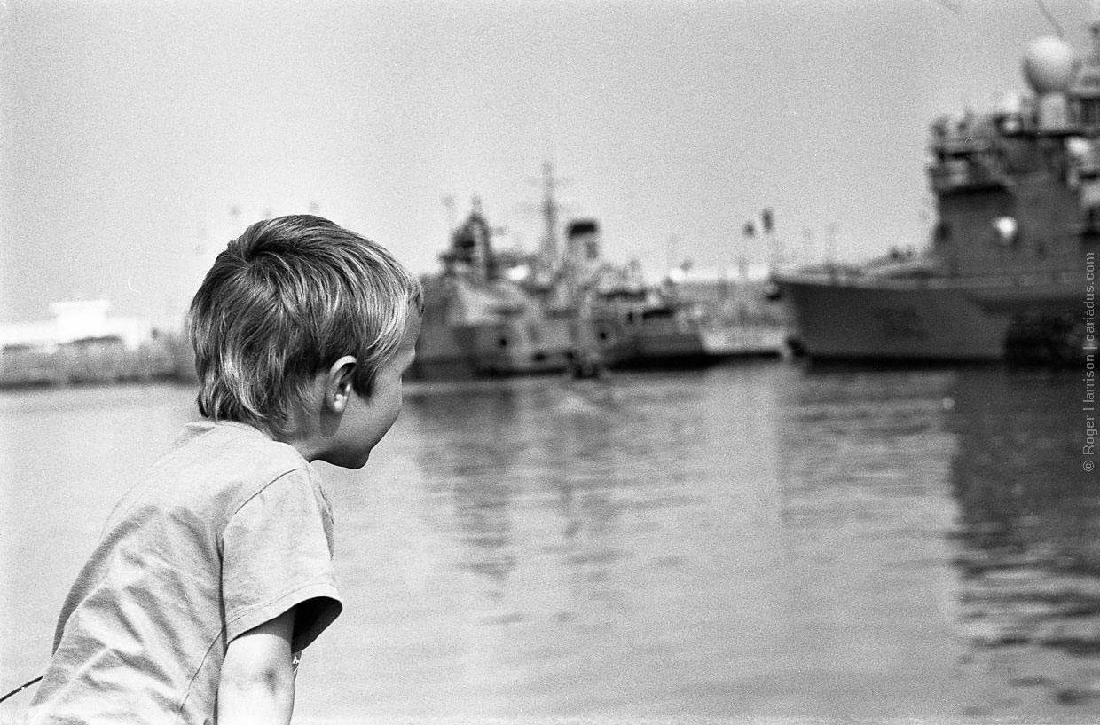 Roger Harrison | Longing to sail away | Olympus OM2N | Ilford XP2