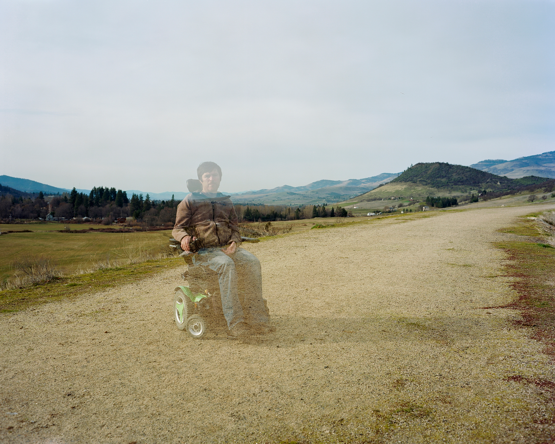 Self Portrait | Tower Press 4x5 | Kodak Ektar 100 | Colton Allen