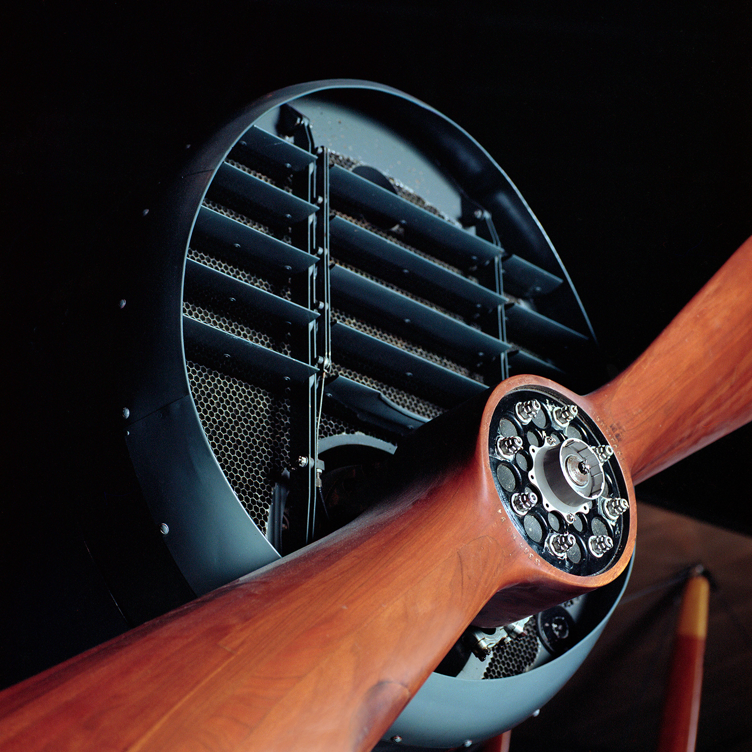 Bristol propeller | Bronica SQA 110mm | portra 160 | Howard Sandler 