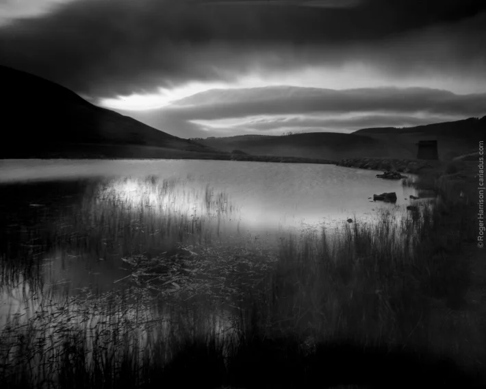 Top Lake, Blaengarw with Intrepid and 90mm Super Angulon
