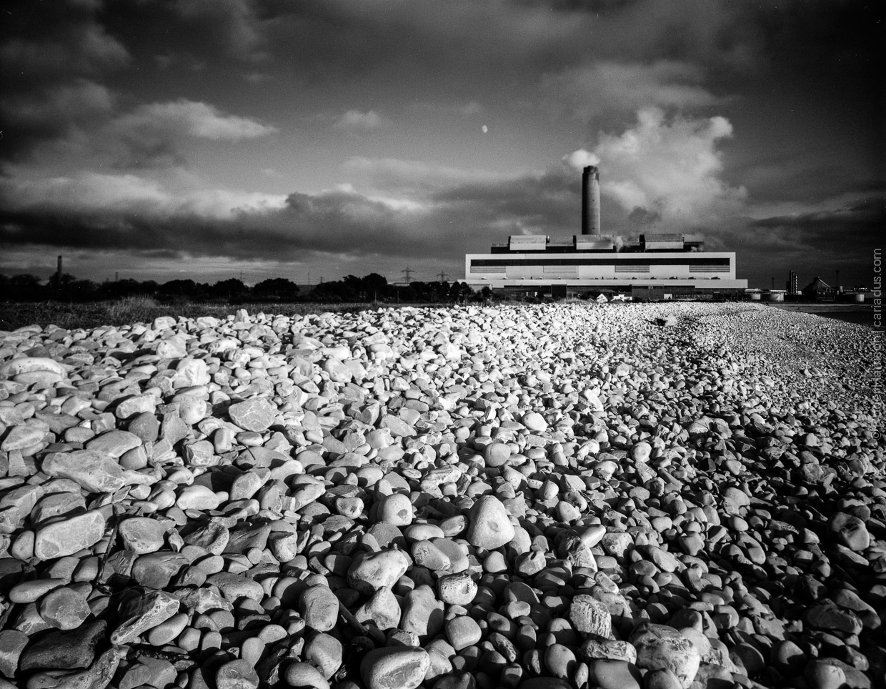 Aberthaw Power Station on Fomapan 100