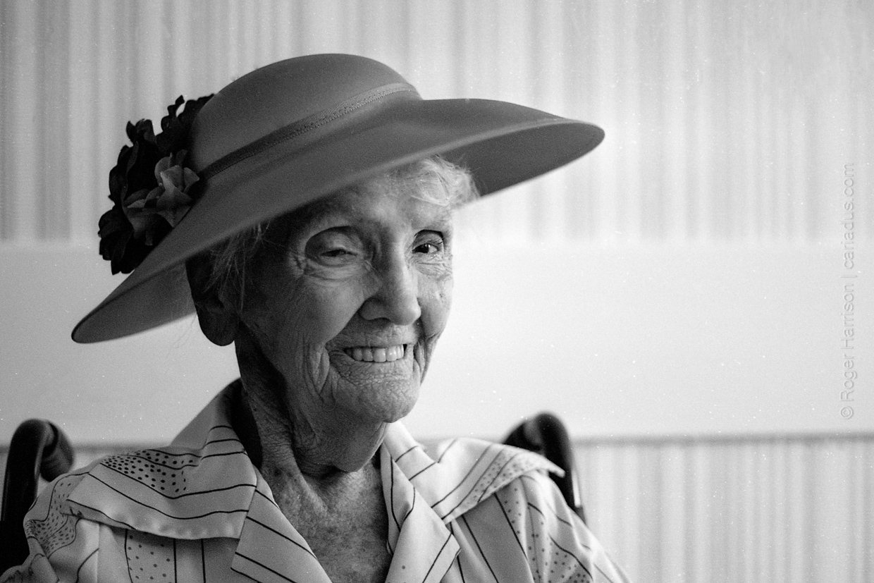 Beginning of a New Century - Mrs Beryl Harding's 100th Birthday | Roger Harrison | Contax G1 | Ilford XP2