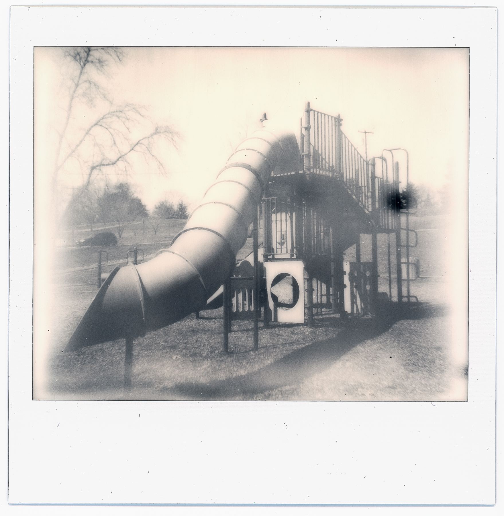 Untitled | Polaroid Spectra | Expired Impossible B&W | Ruby Berry