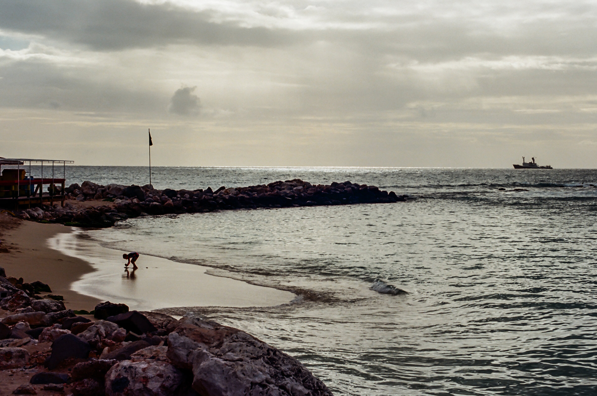 On the Beach | Nikon F100 | Nikon Nikkor 50mm f1.4 | Portra 400 | Michael Fauscette