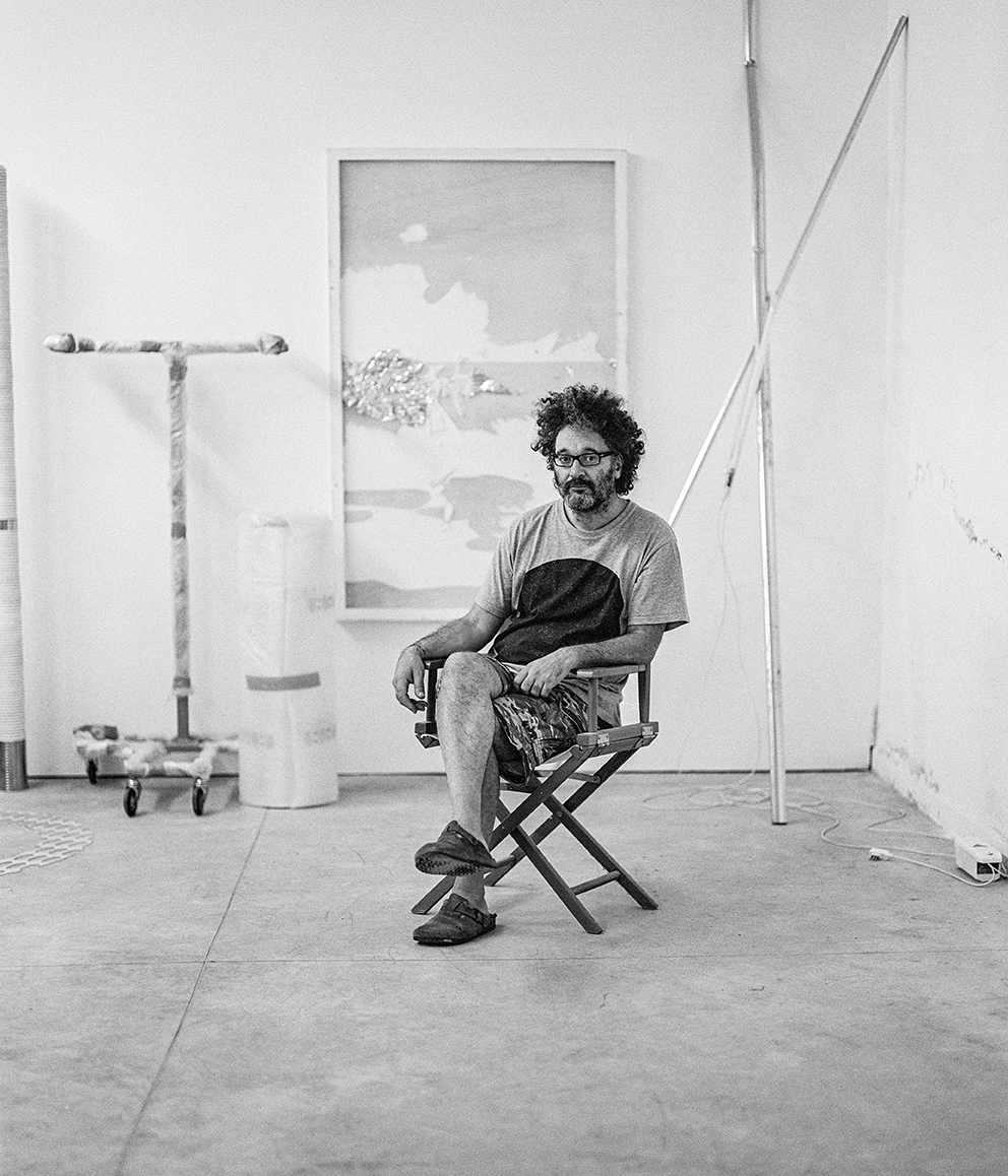 Giovanni Termini in his studio | Pentax67 TriX 400 | Emanuele Bertoni