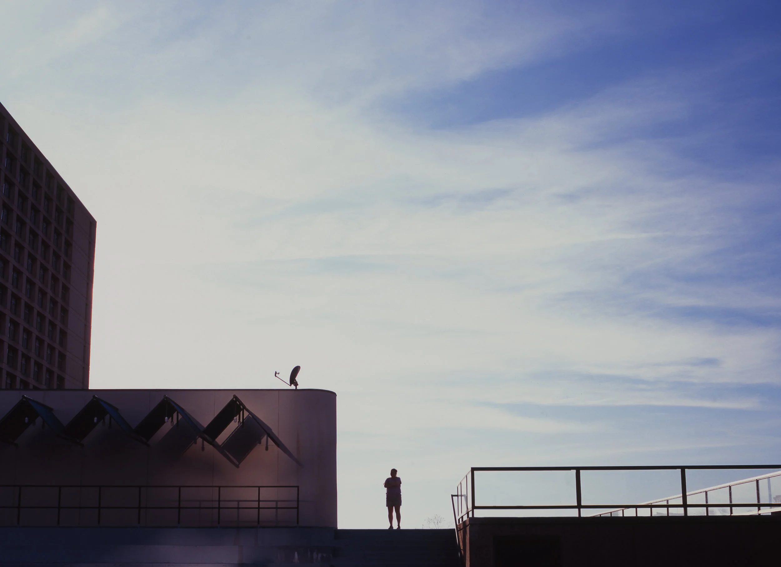 KC Rooftop | Mamiya 645 ProTL 45mm2.8 | Velvia 50 | Brad Lechner