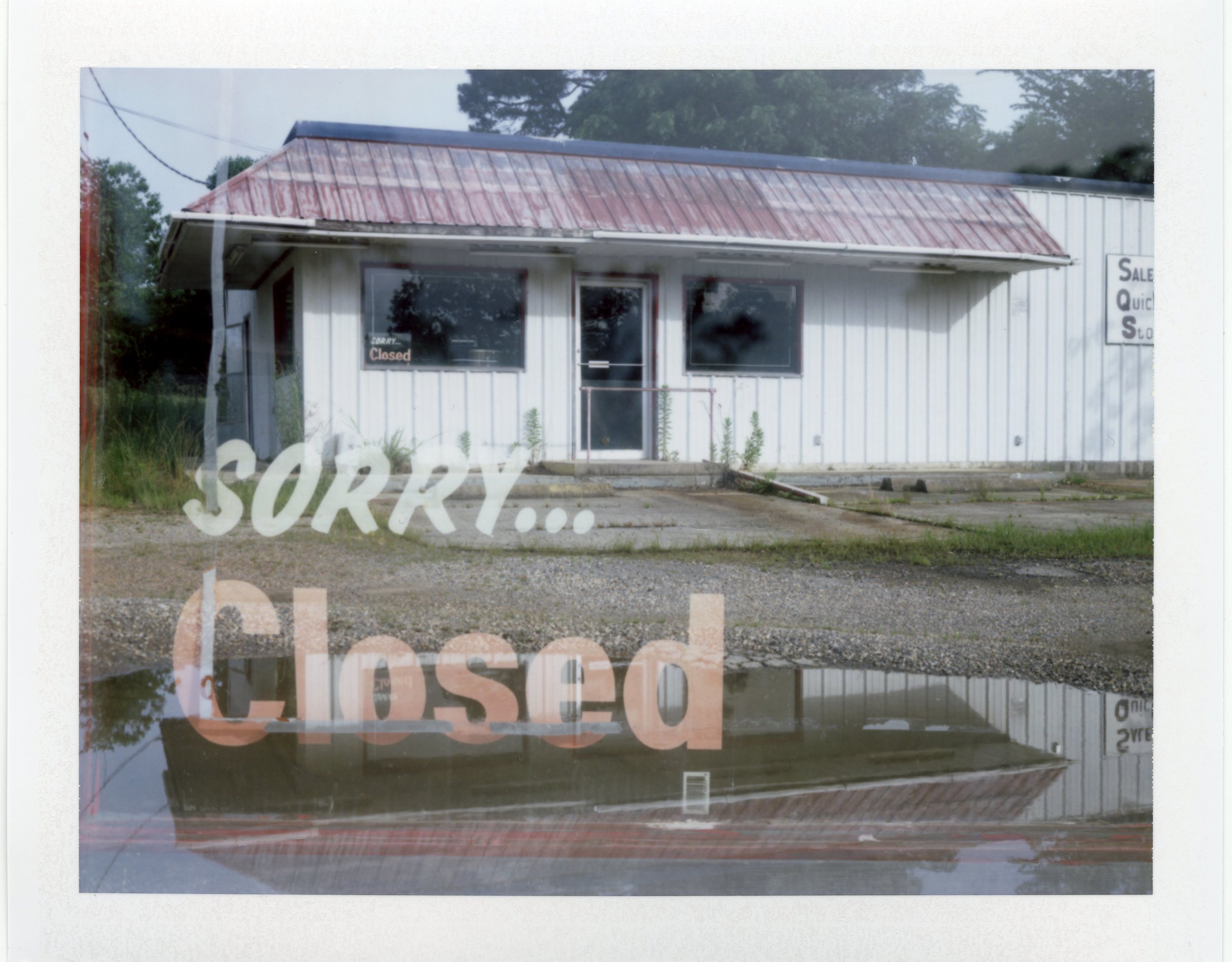 Sorry Closed | Polaroid 110a | Fuji FP100C |  Michael  Mooney
