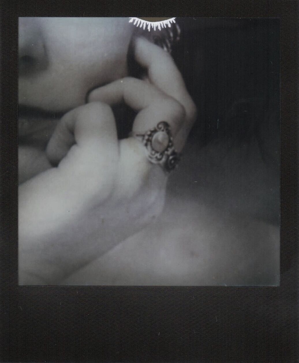 The Ring | SLR 680 | Expired black and white Impossible 600 film | Daniela Grünwald