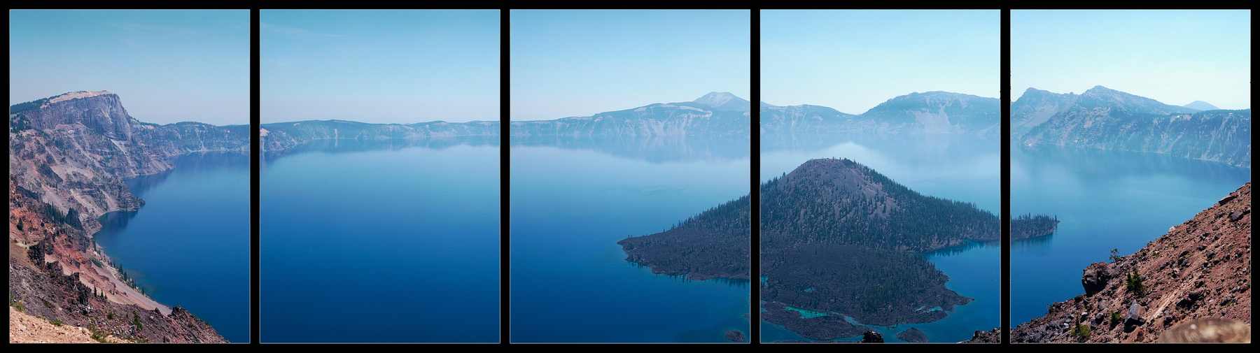 Crater Lake Pentaptych | Pentax 645N | Kodak Ektar | Colton Allen