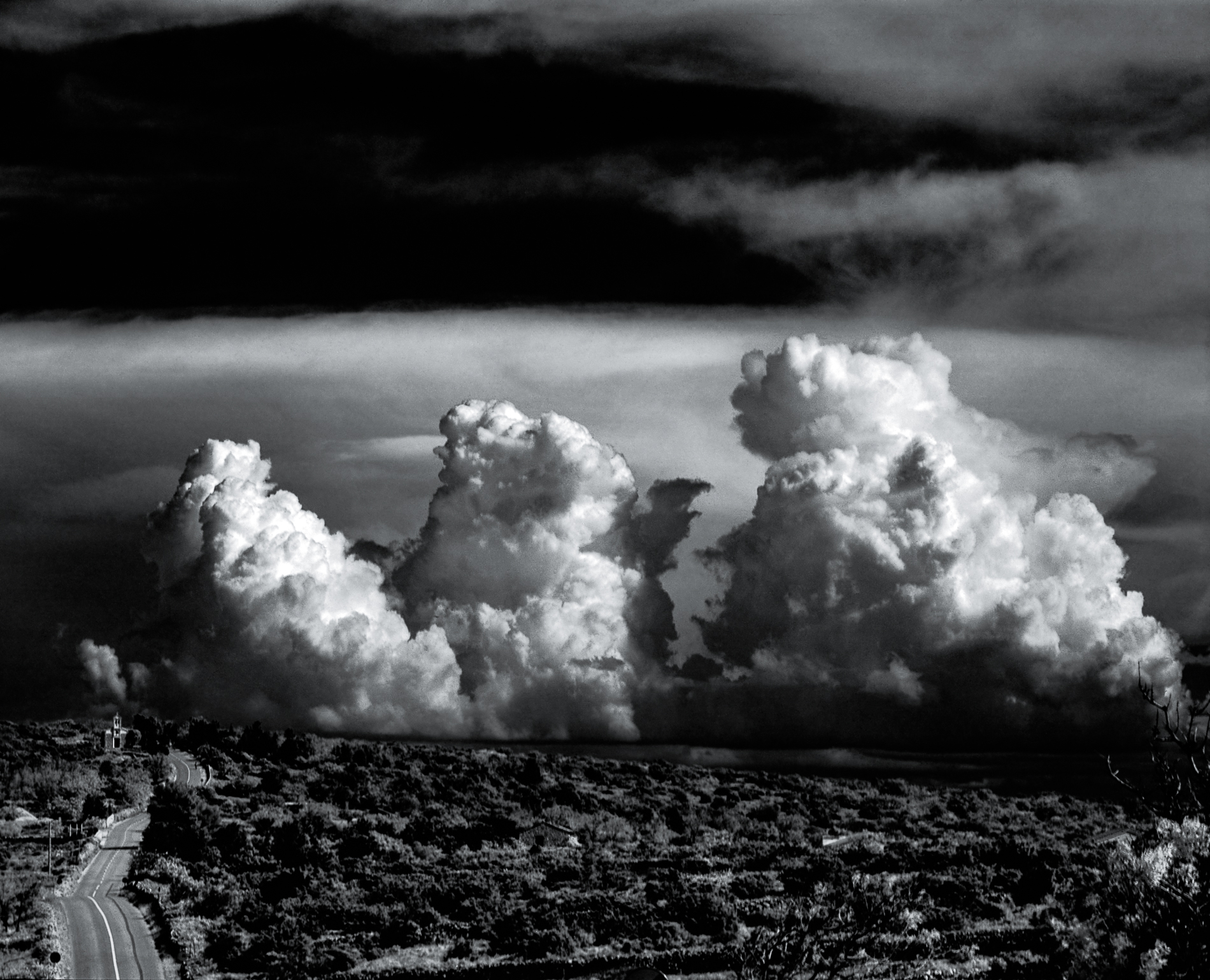 a road to the clouds | mamiya rz67 pro-II | 250mm f4.5 | rollei retro 80s infrared | spur sd2525 | kornelije sajler