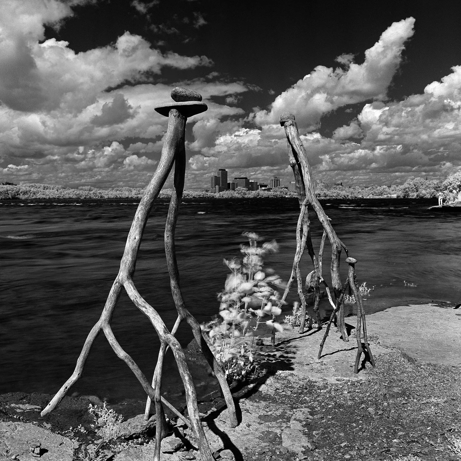 Remic Rapids Ottawa | Bronica SQA | Rollei IR400 | Howard Sandler