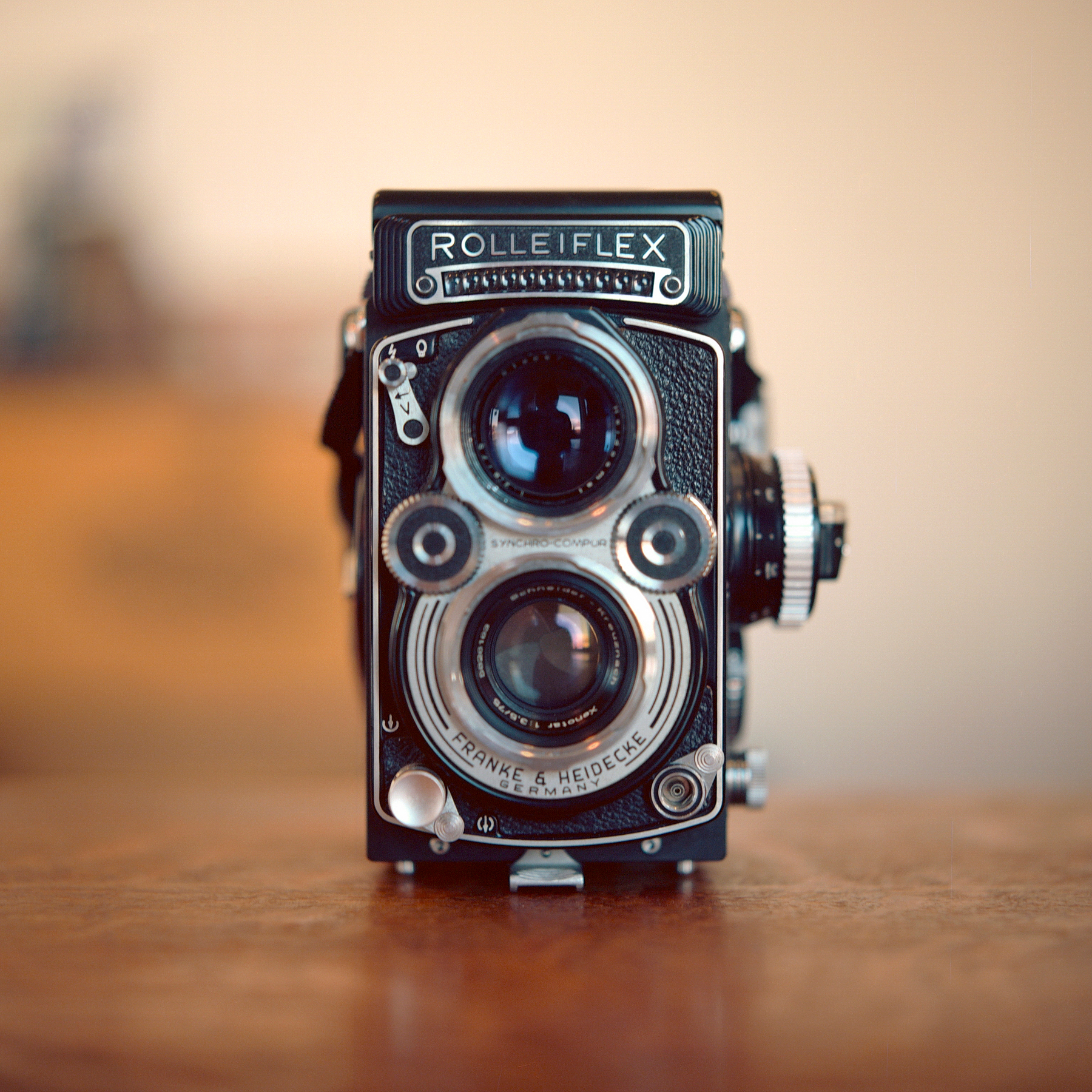 1961 Rolleiflex 3.5F Type 1 with Schneider Kreuznach Xenotar 75/3.5