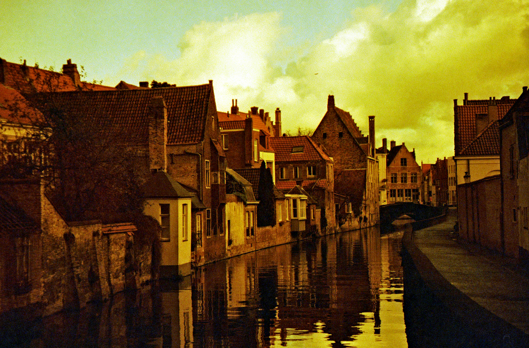 Bruges in Redscale | Canon AE1 | Pedro Decock