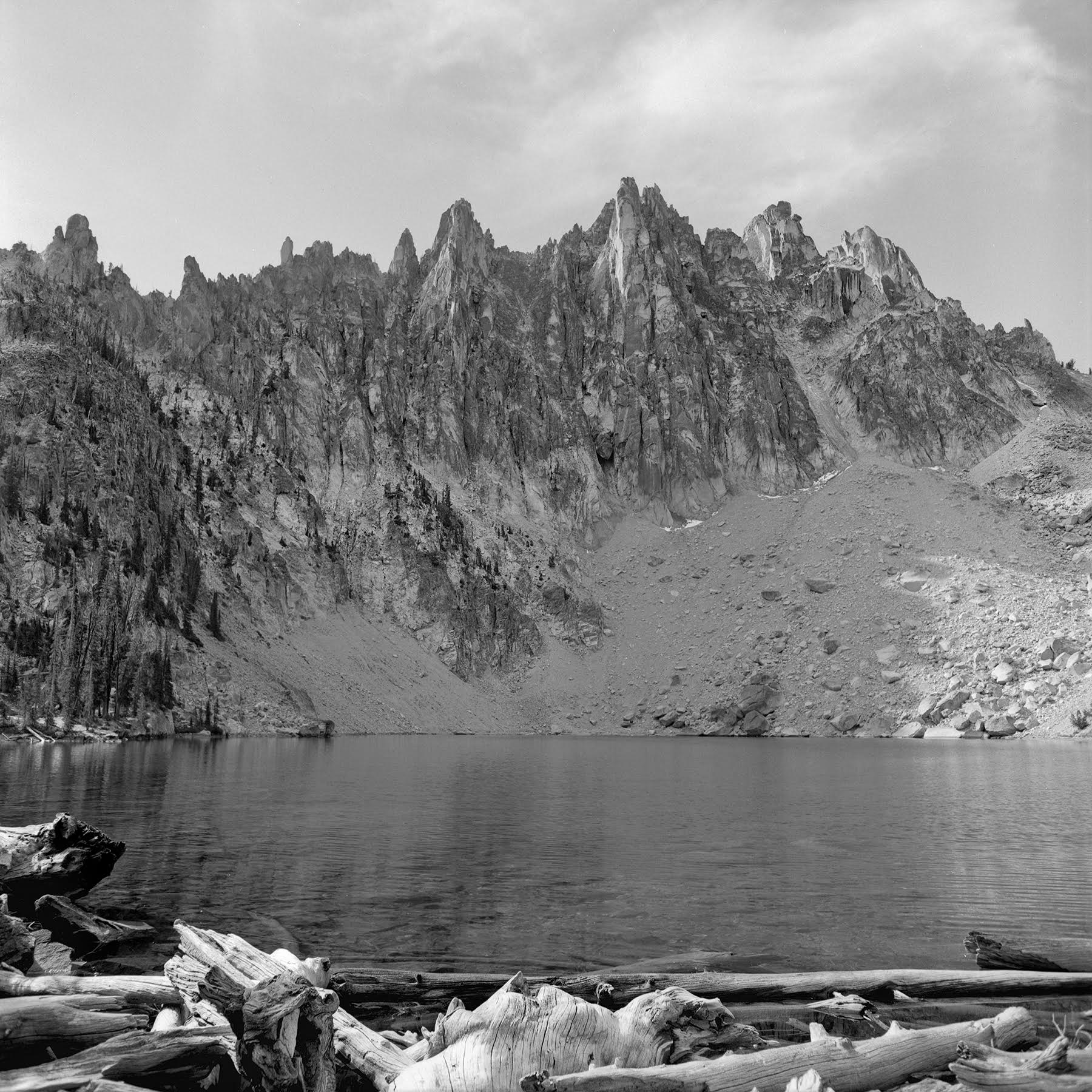 Hepburn Mountain and Bench Lake #5 Rolleiflex FW, Ilford FP-4 plus