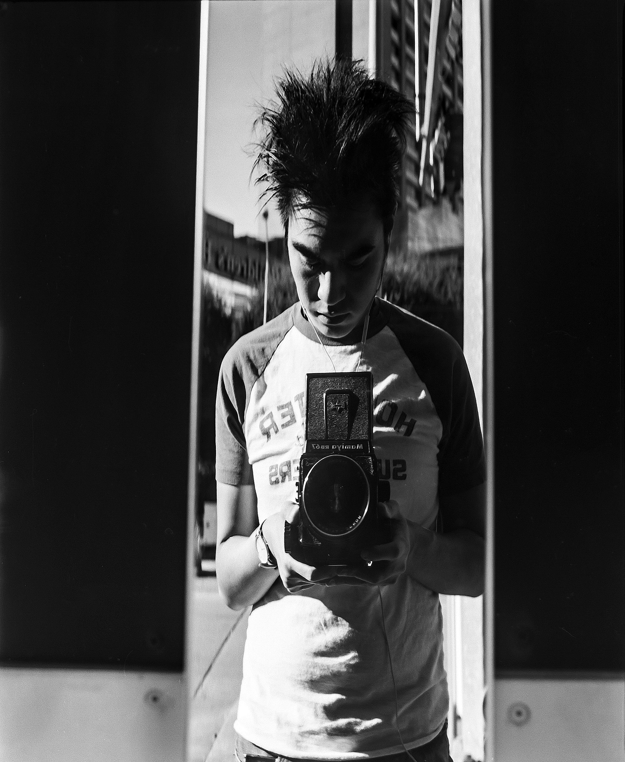 Paolo Joao De Jesus  | A Vivian Maier-esque Selfie | Mamiya RB67 | Mamiya Sekor 90mm F3.8