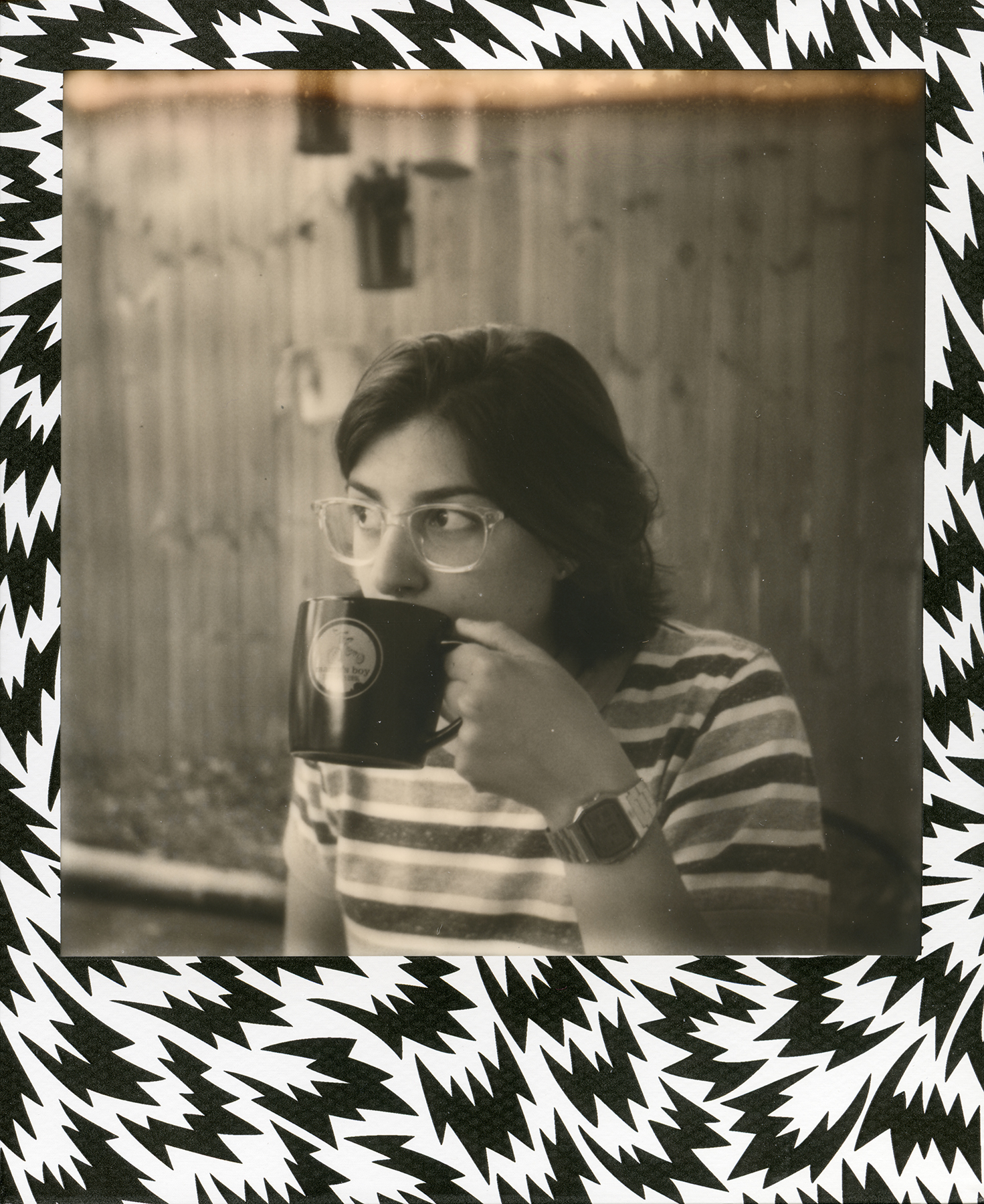 Taryn | Polaroid Sun 660 | Impossible black and white expired film | David Burgh