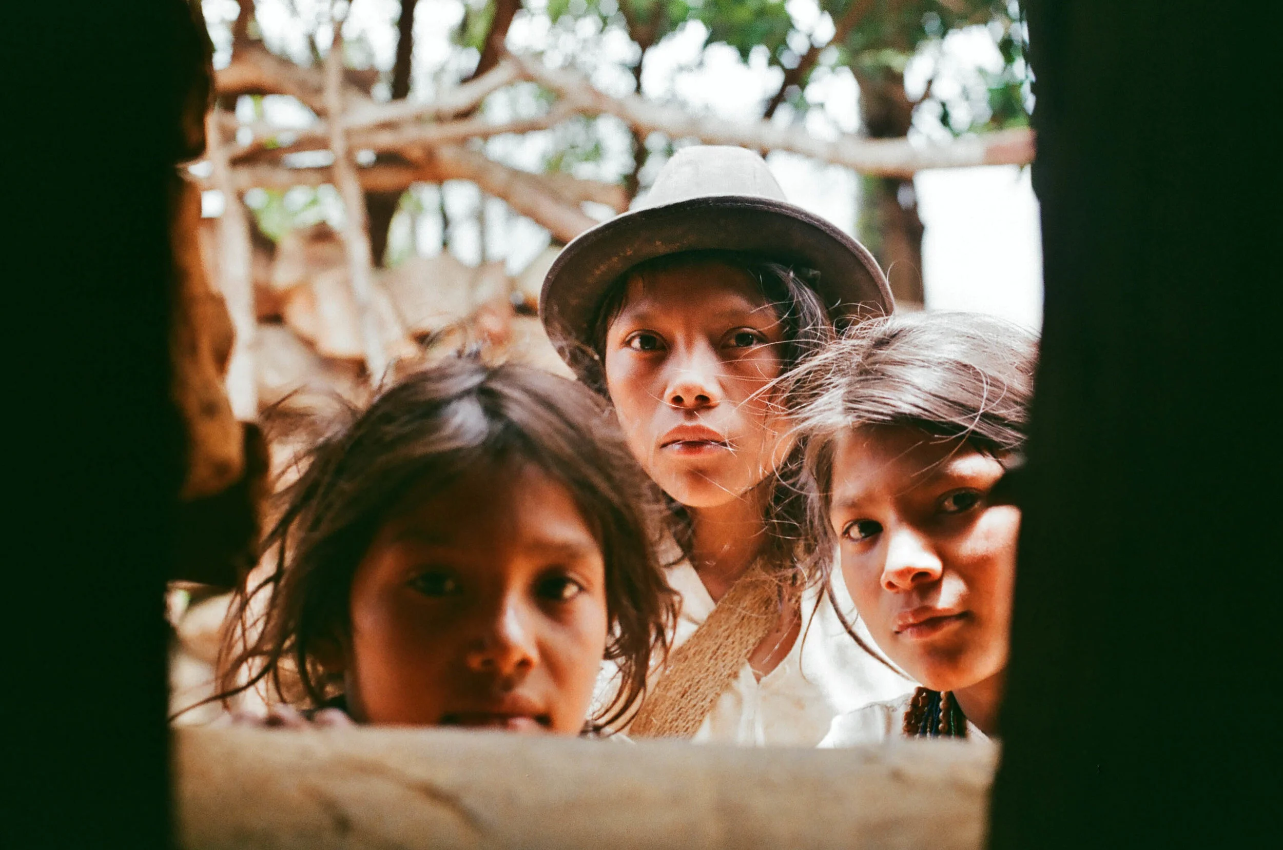 Arhuaco kids in Sierra Nevada de Santa Marta. 2017