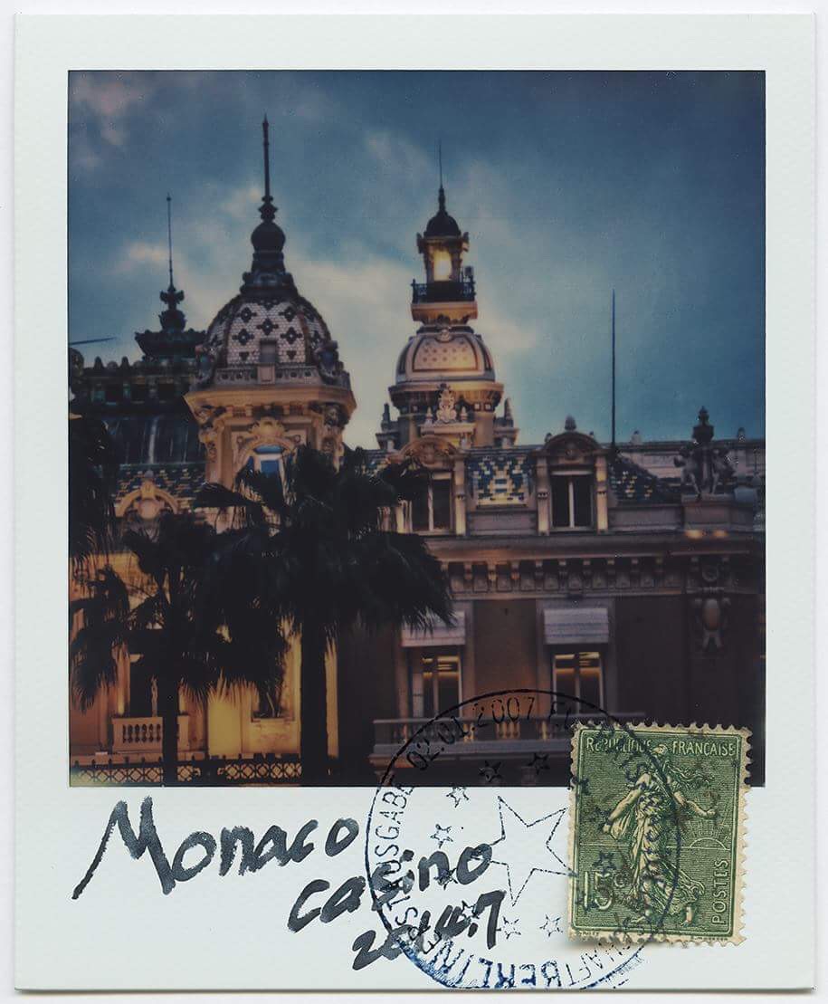 Monaco Casino | Polaroid 680 | Impossible Project 600 Color | Xulong Zhang