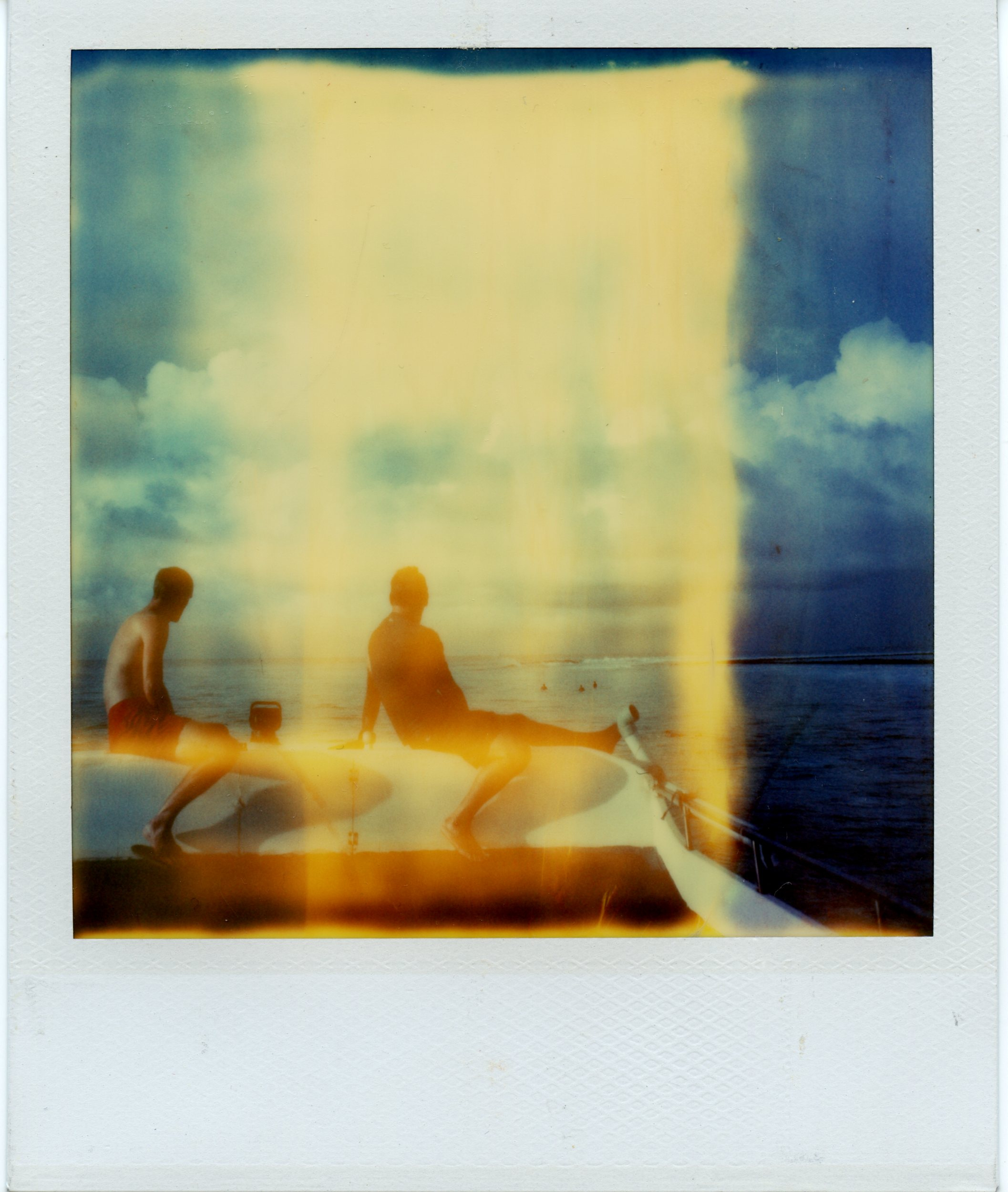 Maldives | Polaroid SX70 | Polaroid Time Zero | Matthew Smith