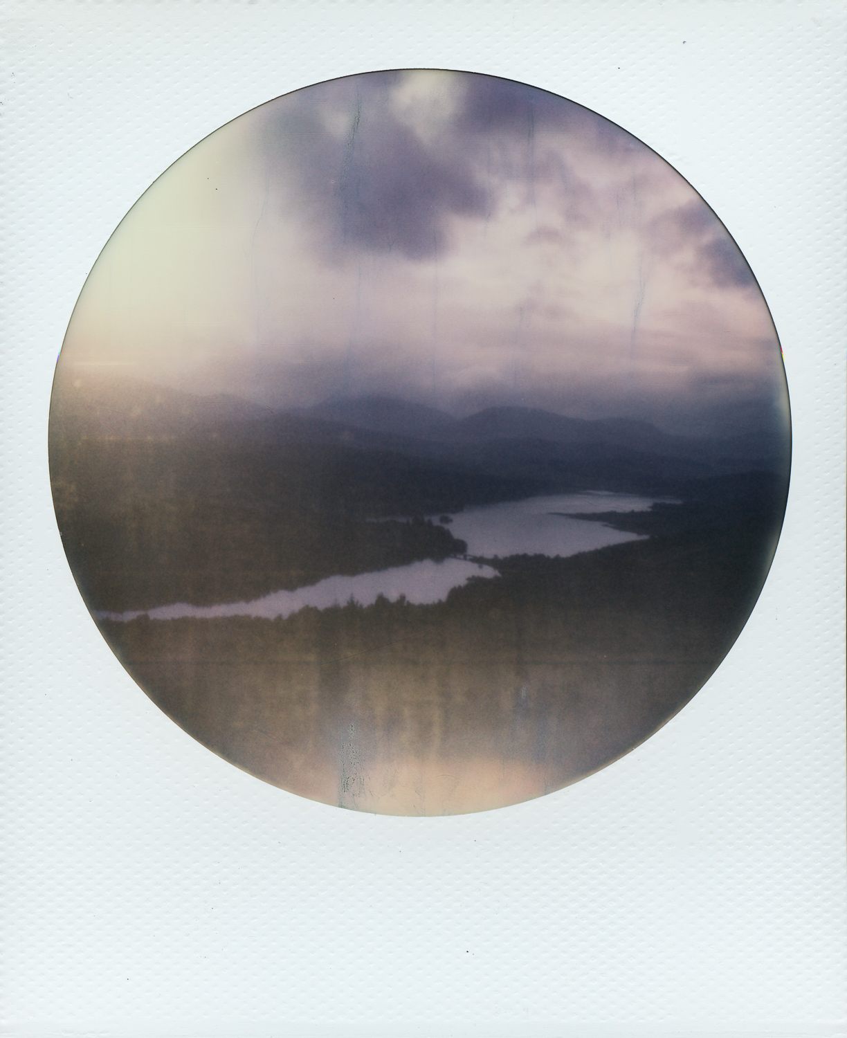 Faraway Land | Polaroid SLR680 | Impossible Project Round Frame 600 Color | Kirsten Thys Van Den Audenaerde