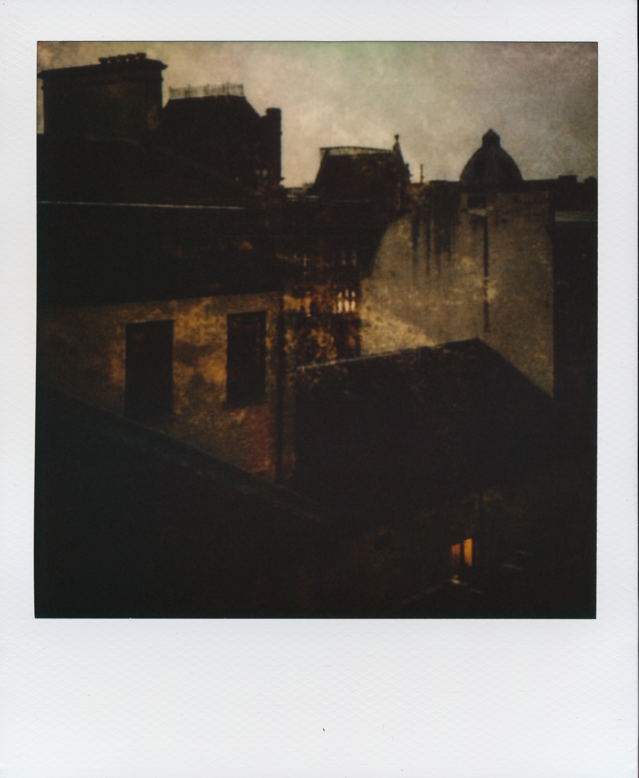 Glasgow By Night | Impossible Project Instant Lab | Impossible Project 70 Color Film | Per Forsström