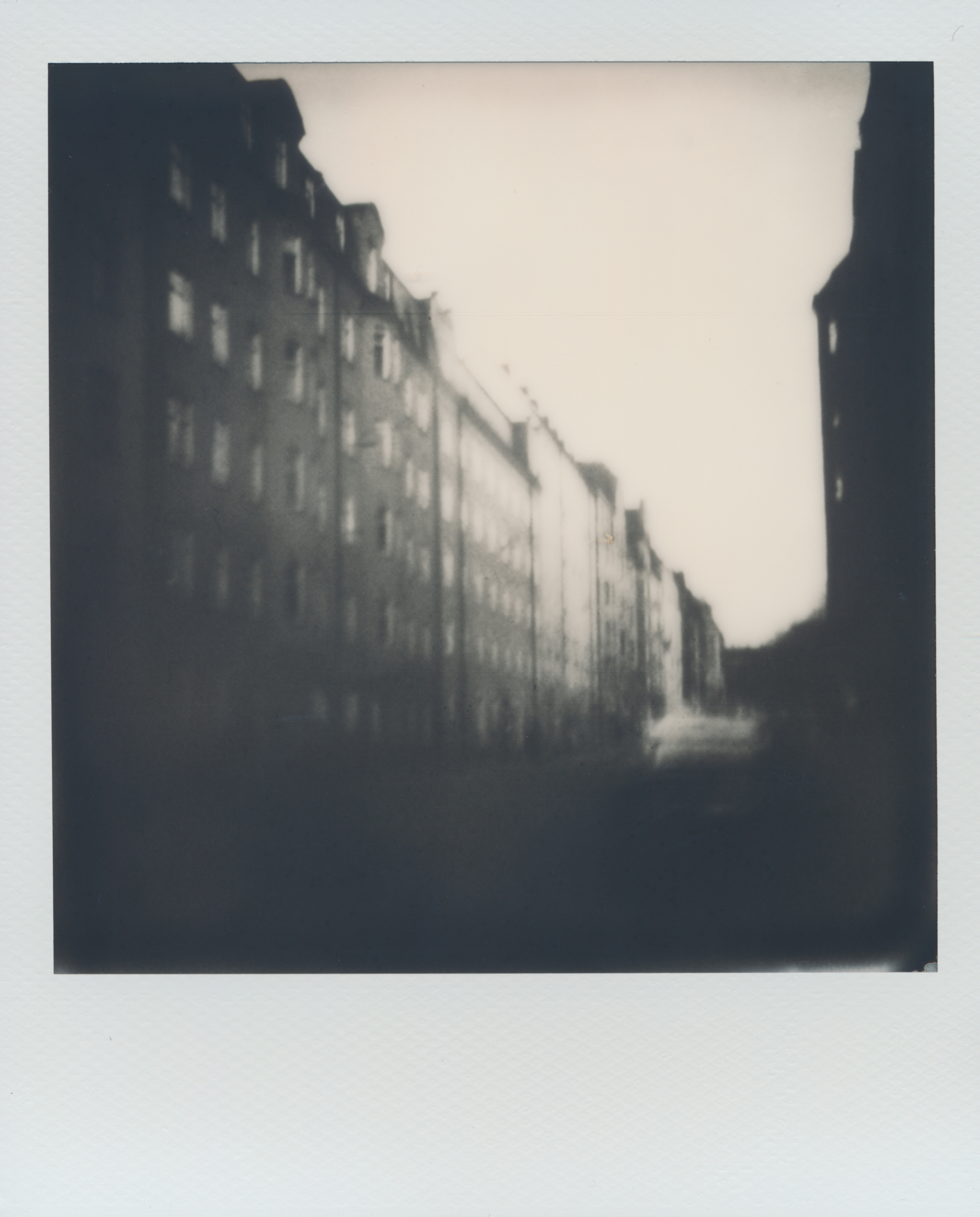 Stockholm Street | Impossible Project Instant Lab | Impossible Project 600 B/W Film | Per Forsström