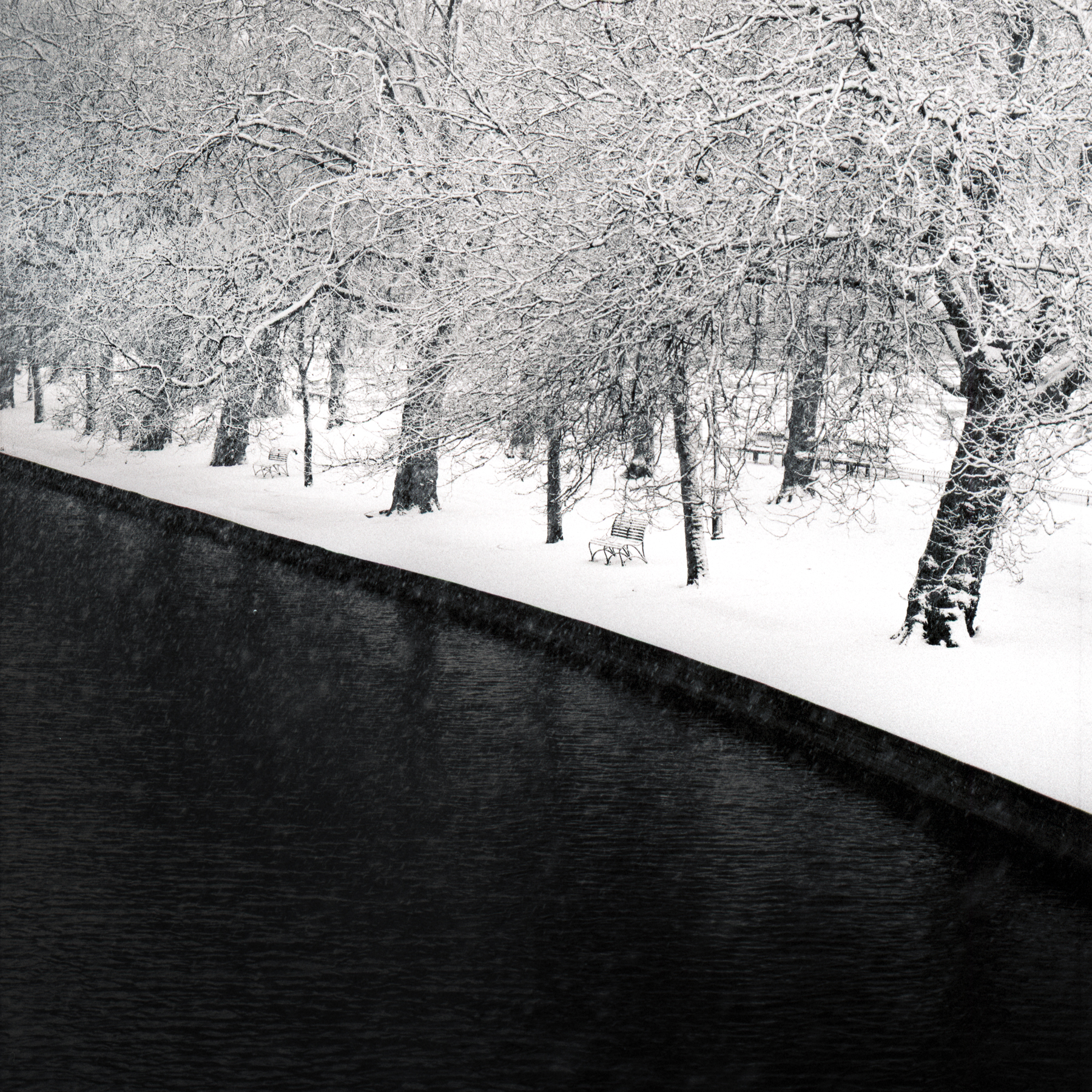 Darren Rose | Winter on The River Ouse | Hasselblad 500 C/M