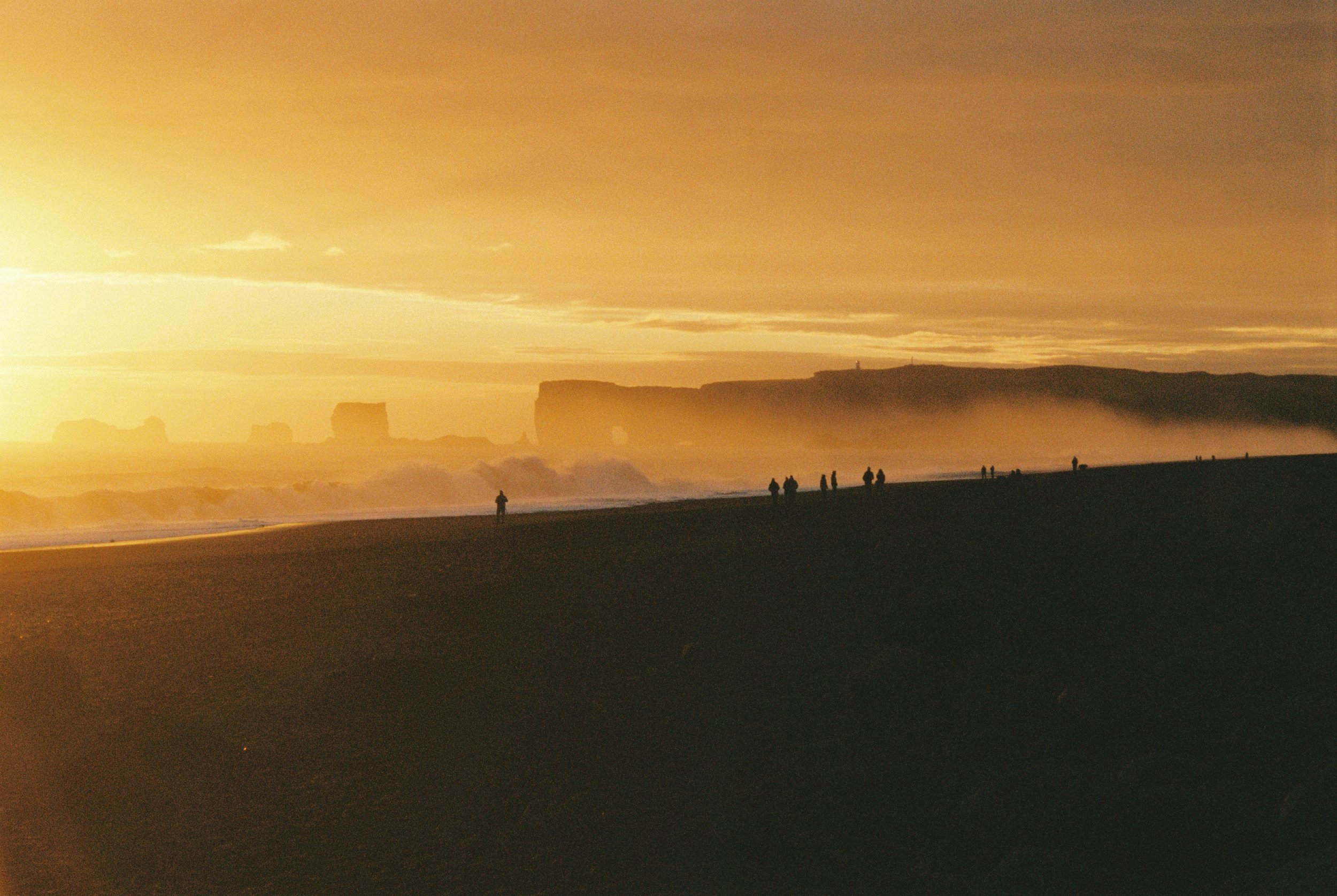 Black Beach | Nikon Zoom Touch 400 | Reggie Gross