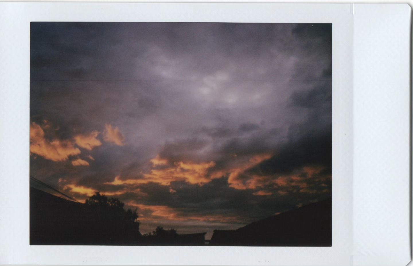 Timeless Instant Film | Cloud on fire - 