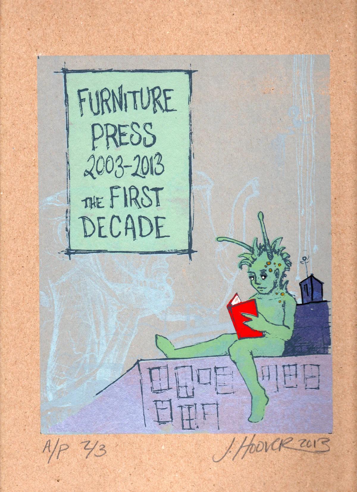 Furniture Press 10th Anniversary Broadside, 2013
