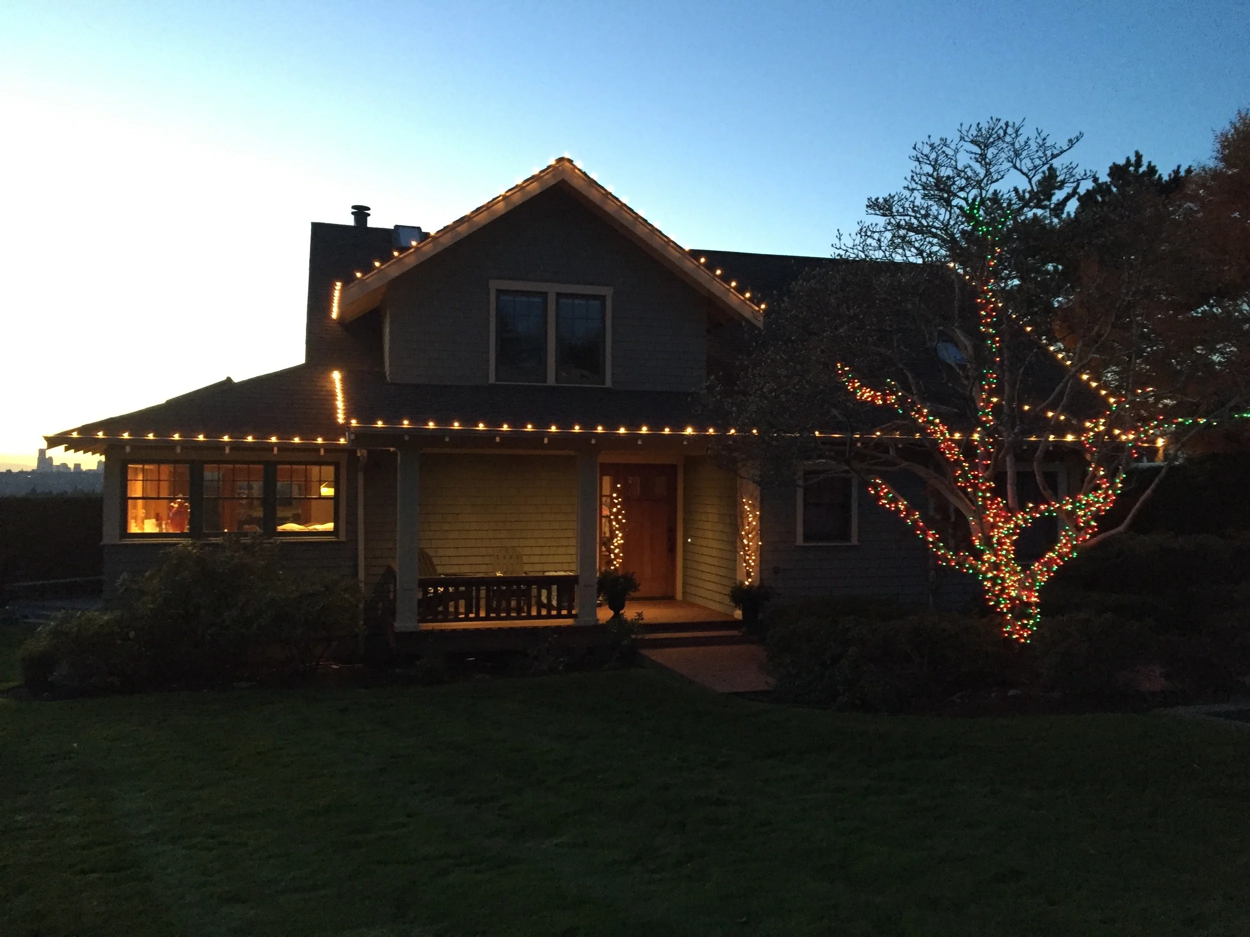 Holiday Lights on Eveline