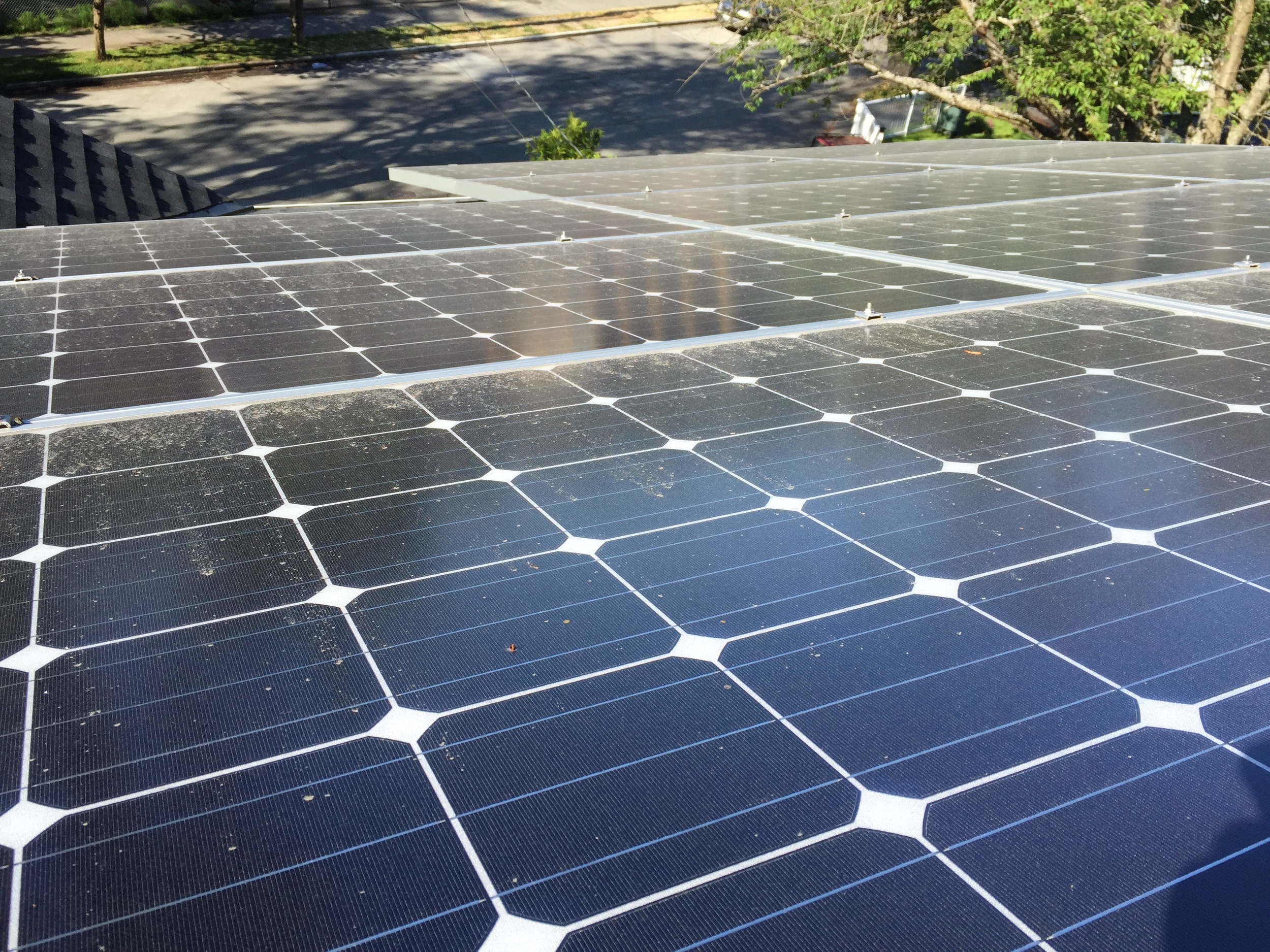 Dirty Solar Panels