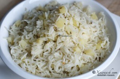 Potato &amp; Cumin Rice